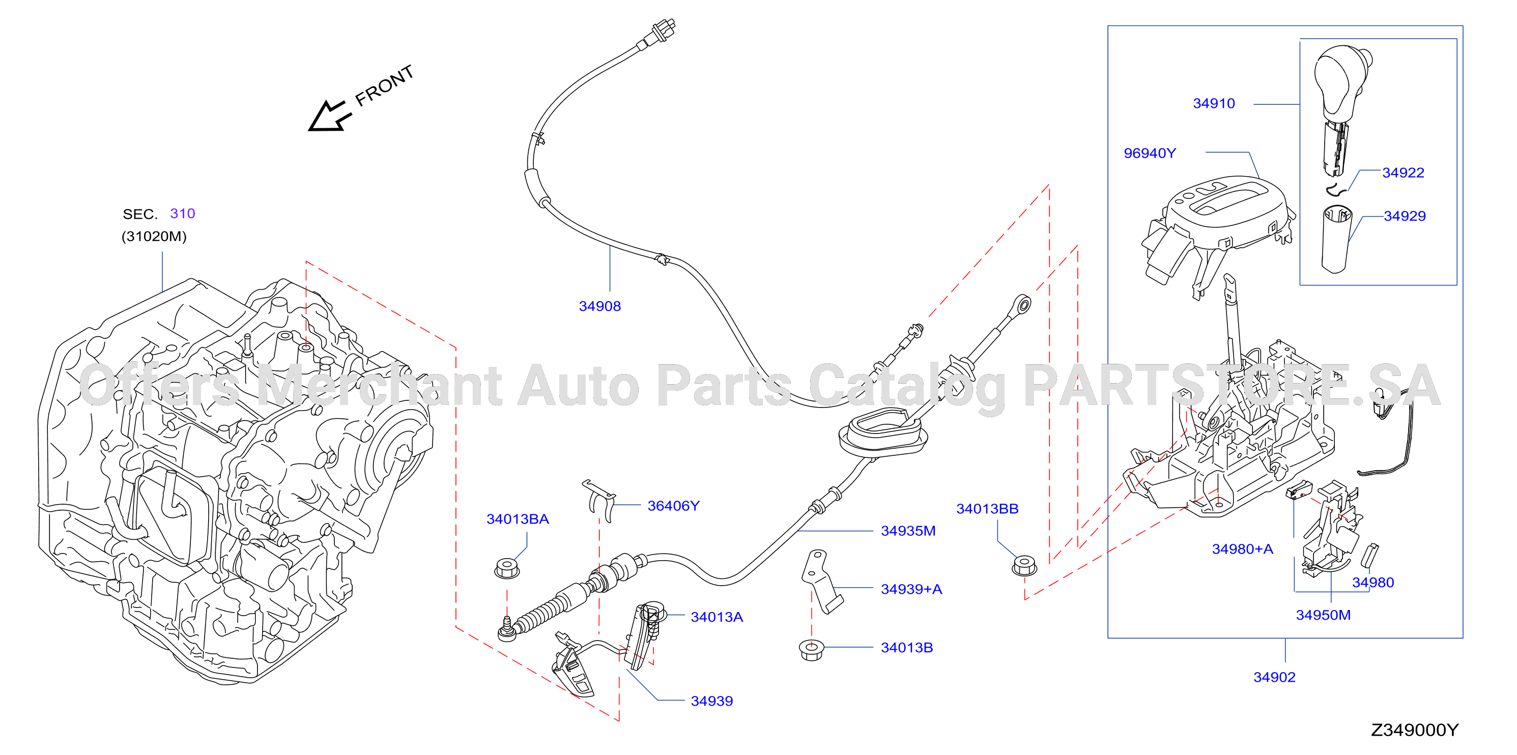 Auto Transmission Control Device