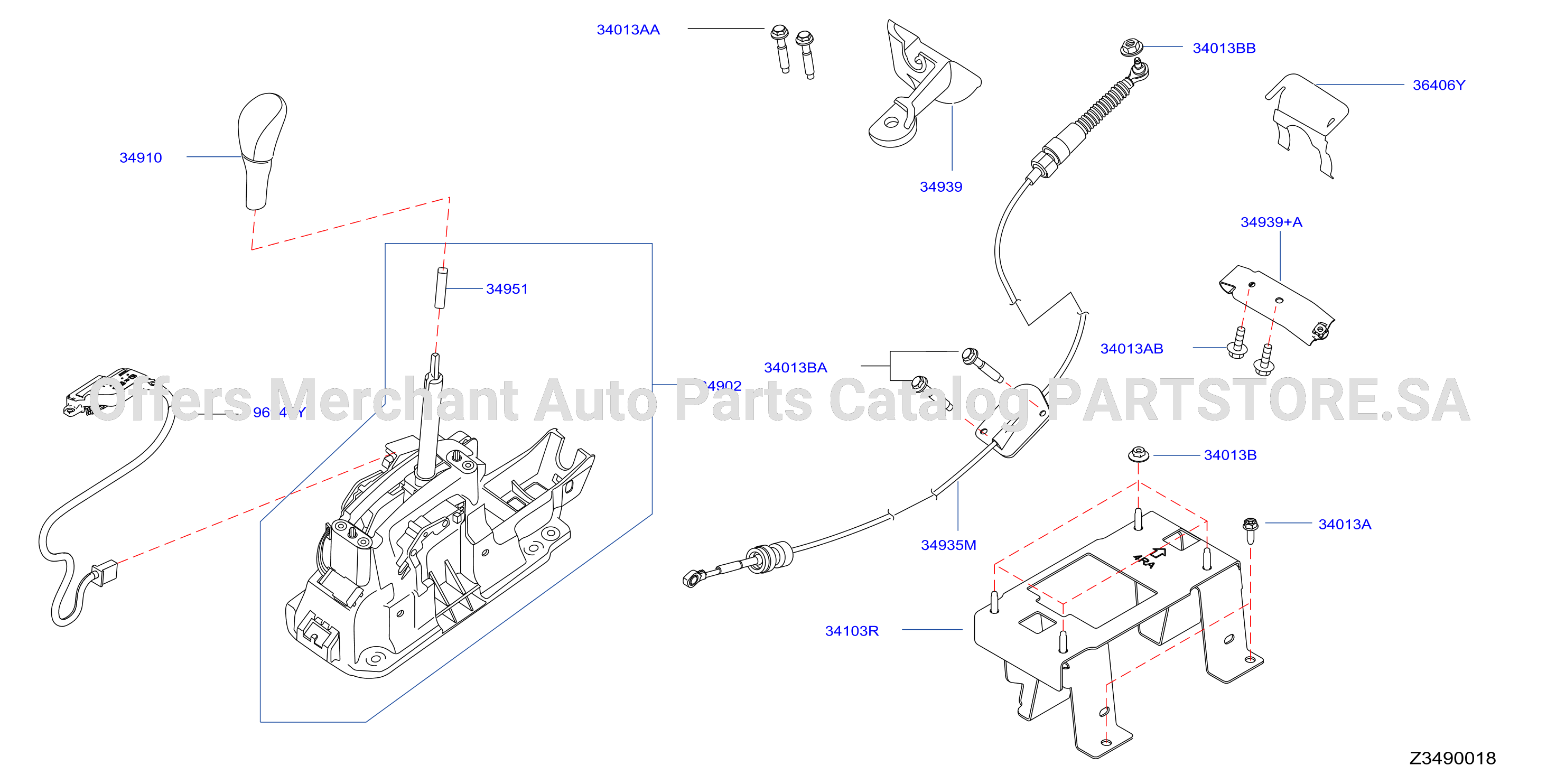 Auto Transmission Control Device