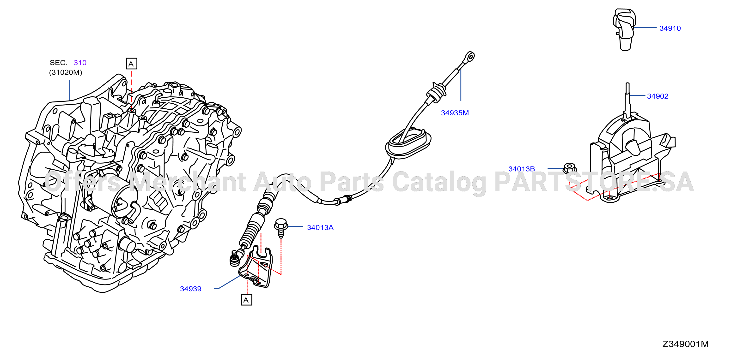 Auto Transmission Control Device
