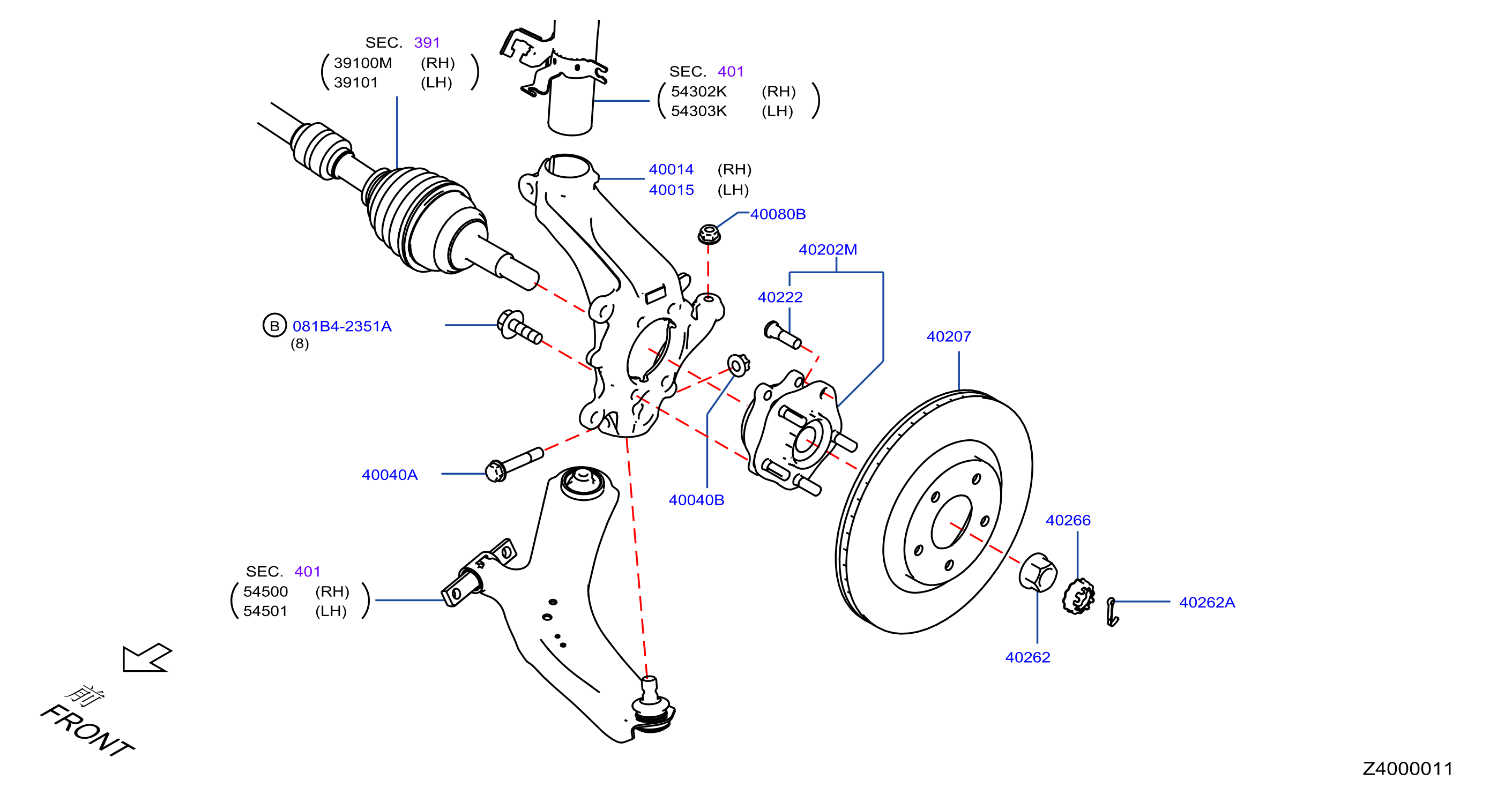 Front Axle