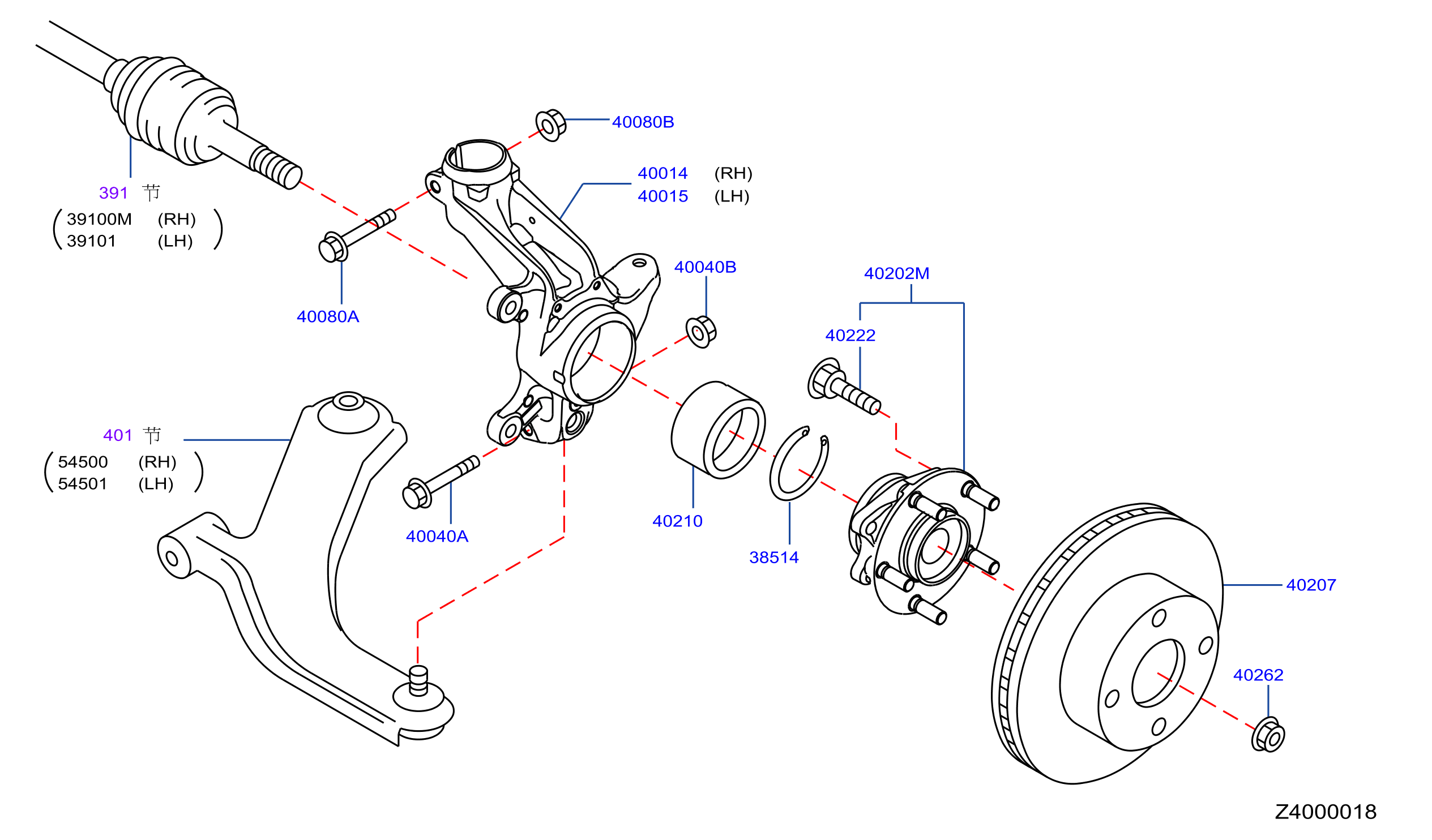 Front Axle