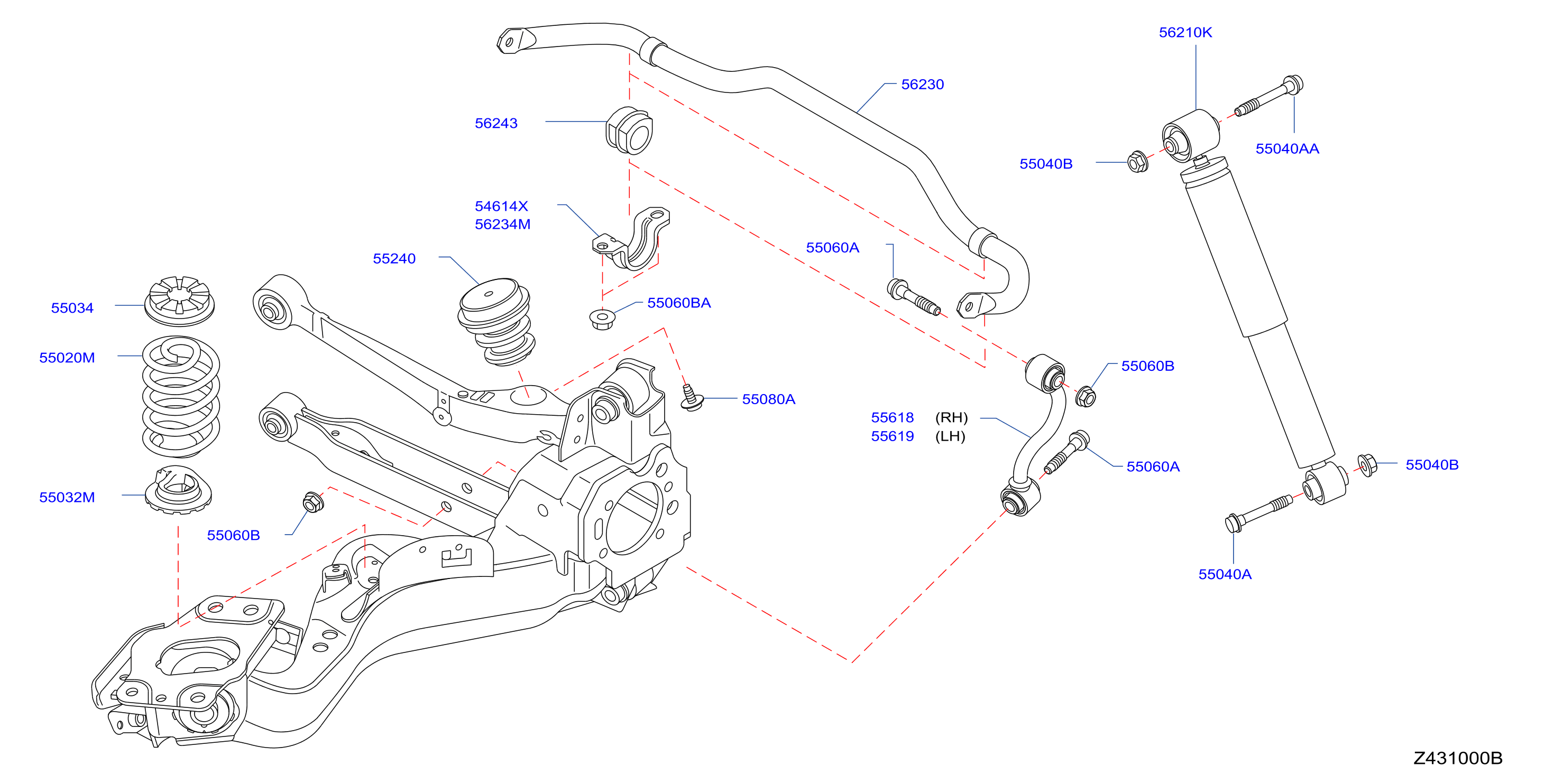 Rear Suspension Absorber
