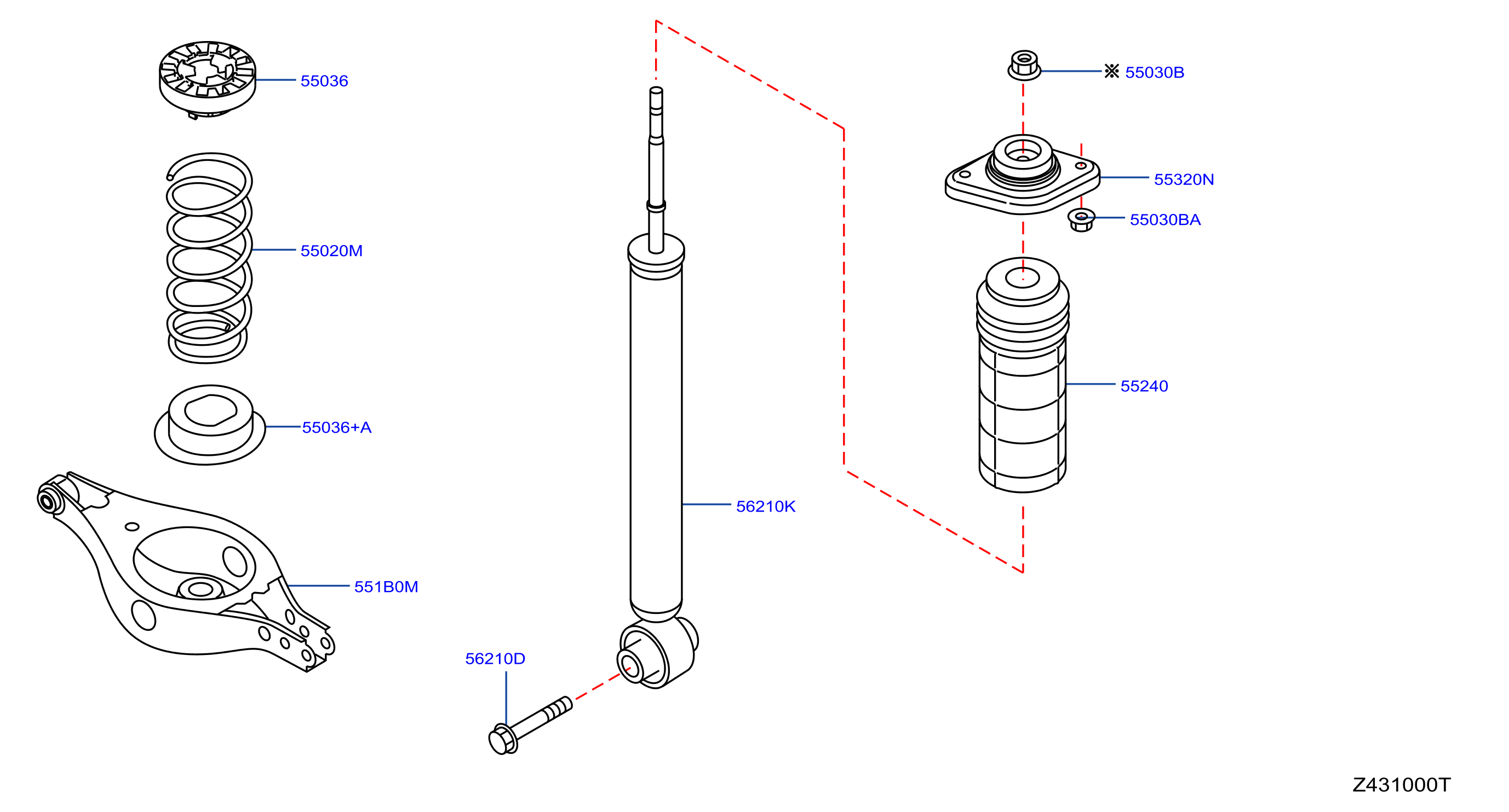 Rear Suspension Absorber