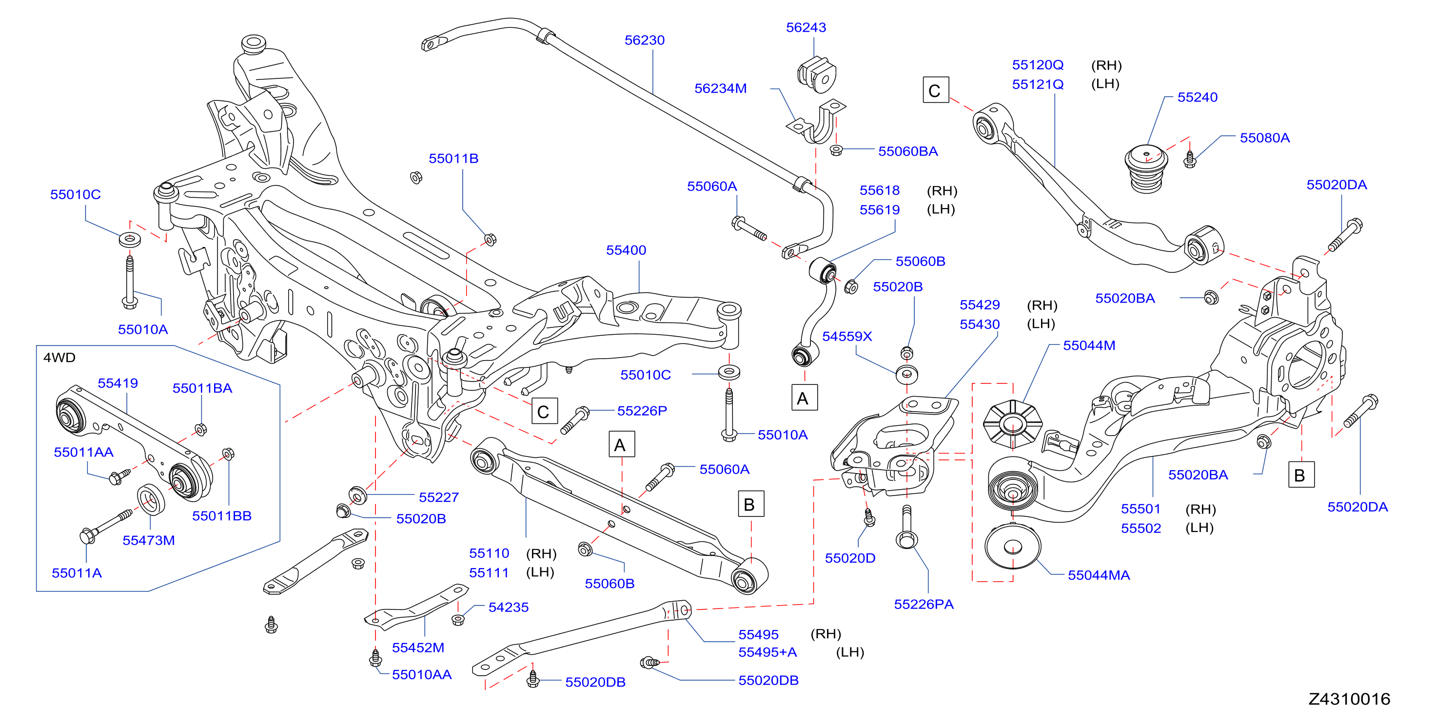 Rear Suspension Absorber