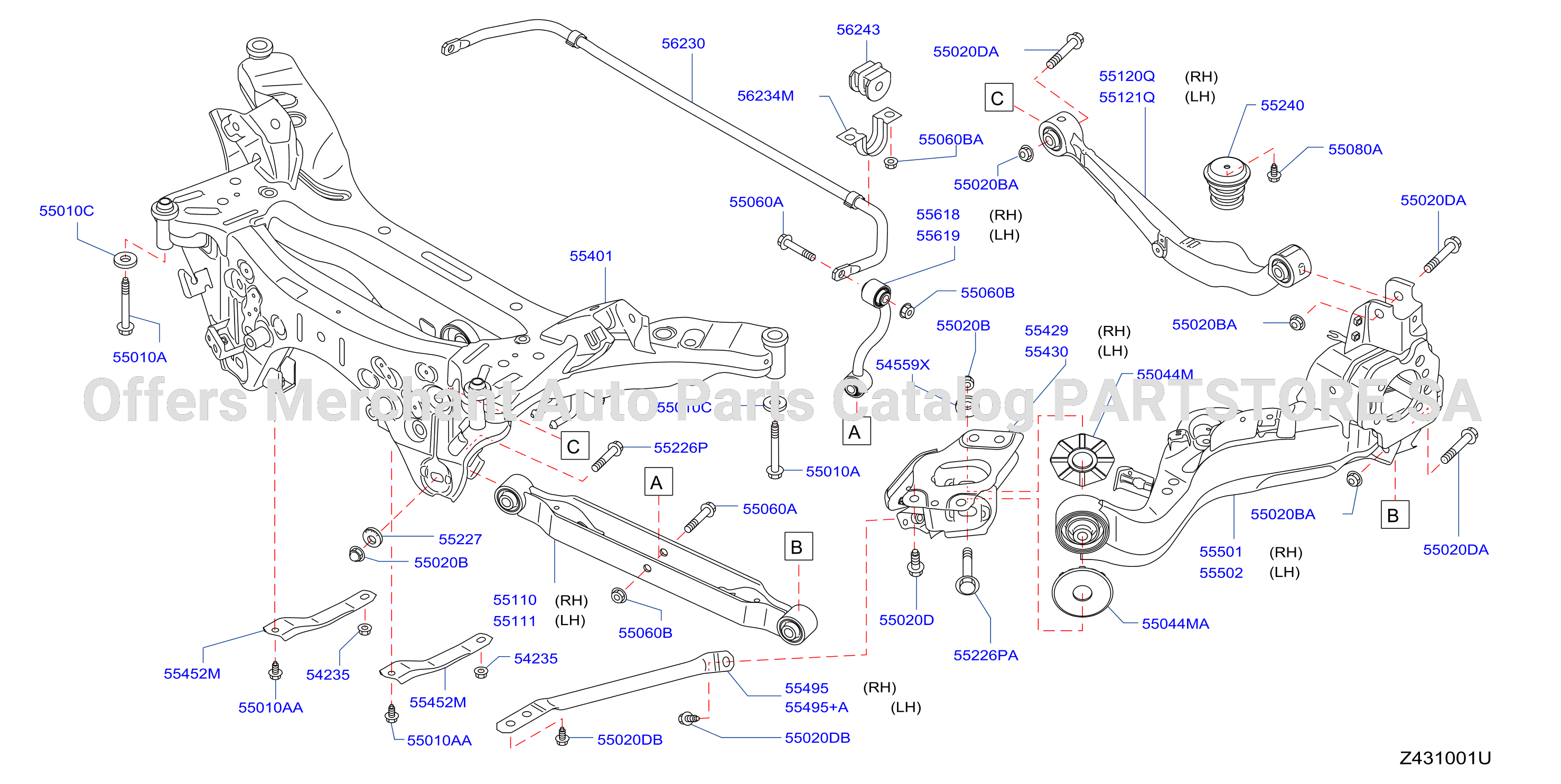 Rear Suspension Absorber