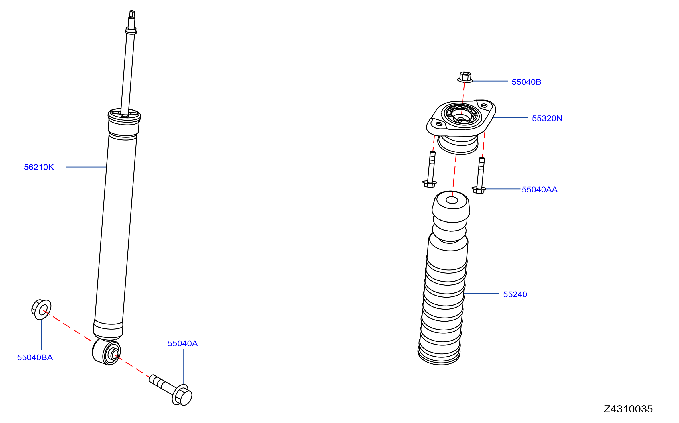Rear Suspension Absorber