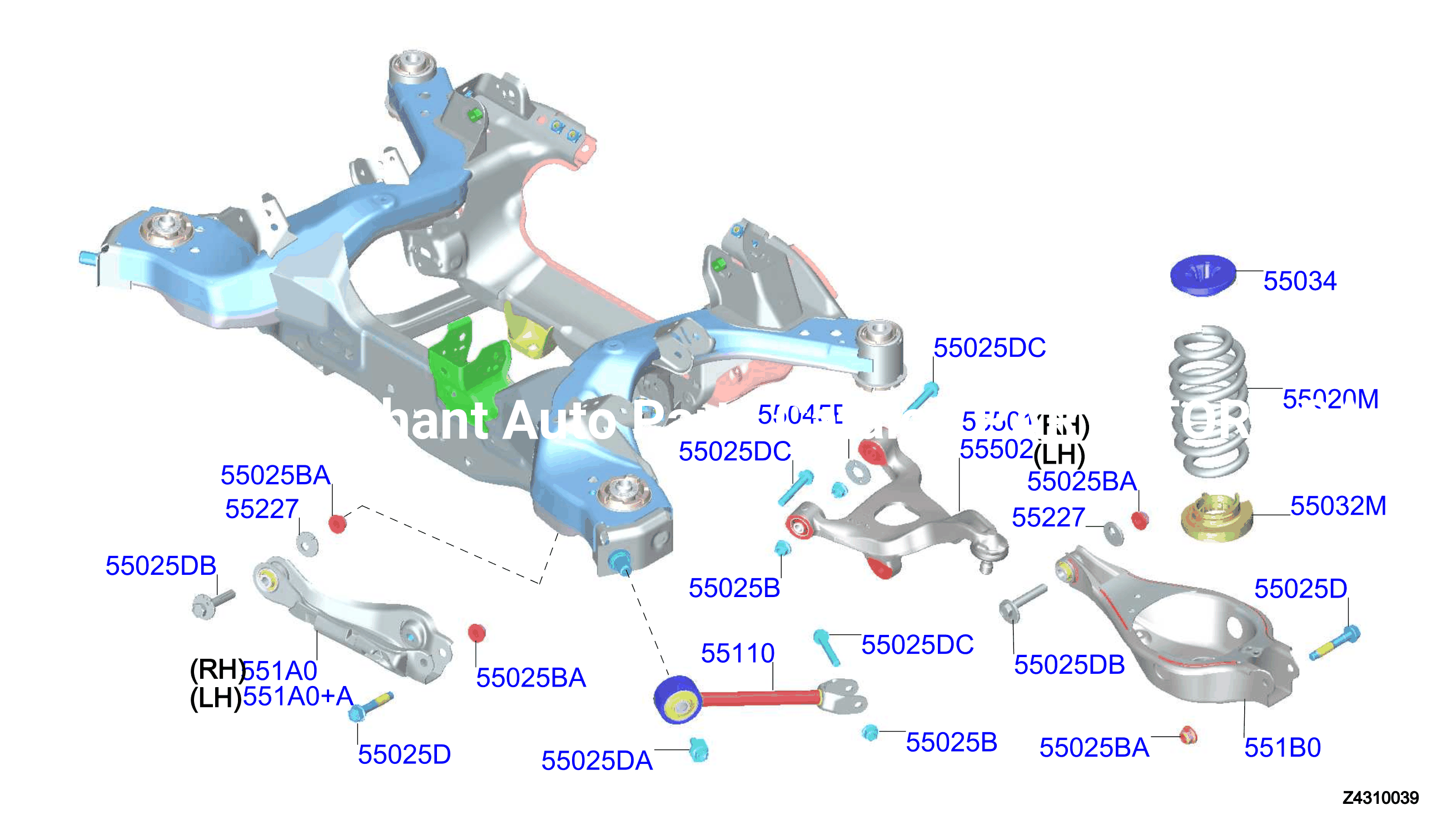 Rear Suspension Absorber 1