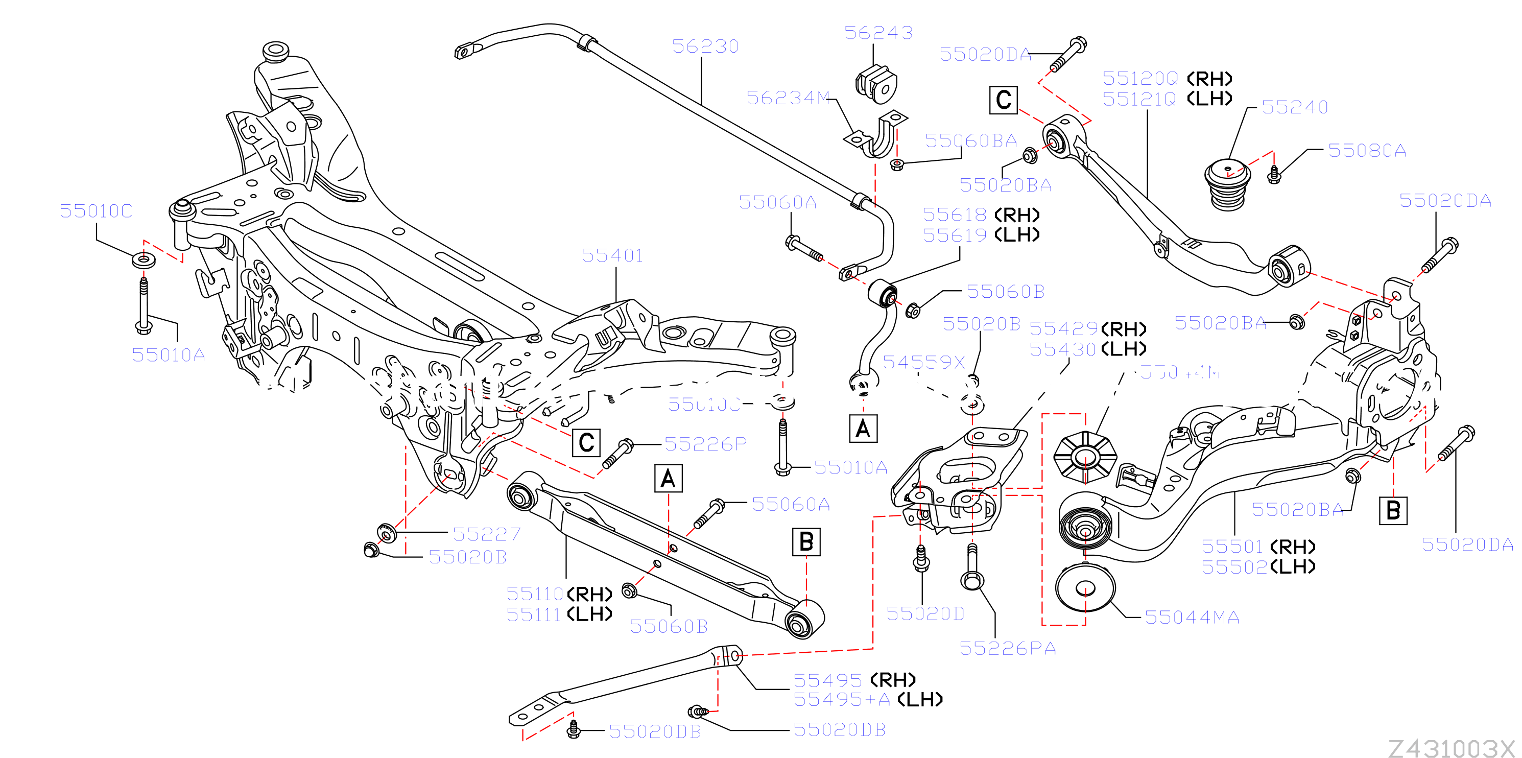 Rear Suspension Absorber