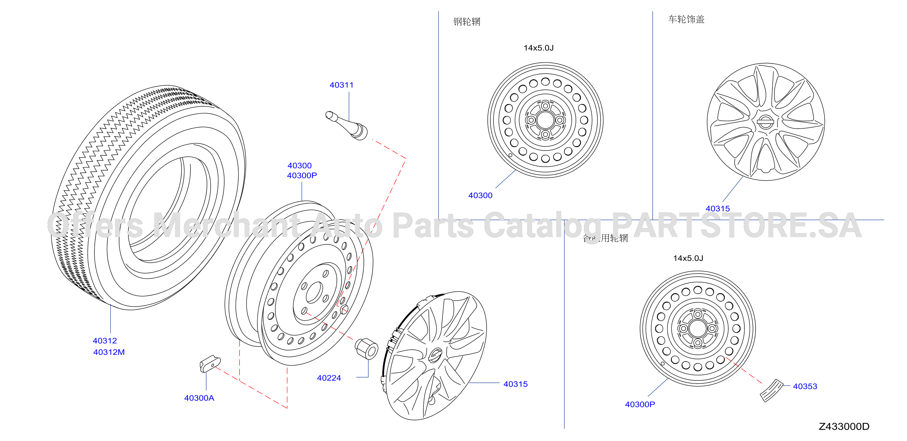 Road Wheel Tire Steel Wheel