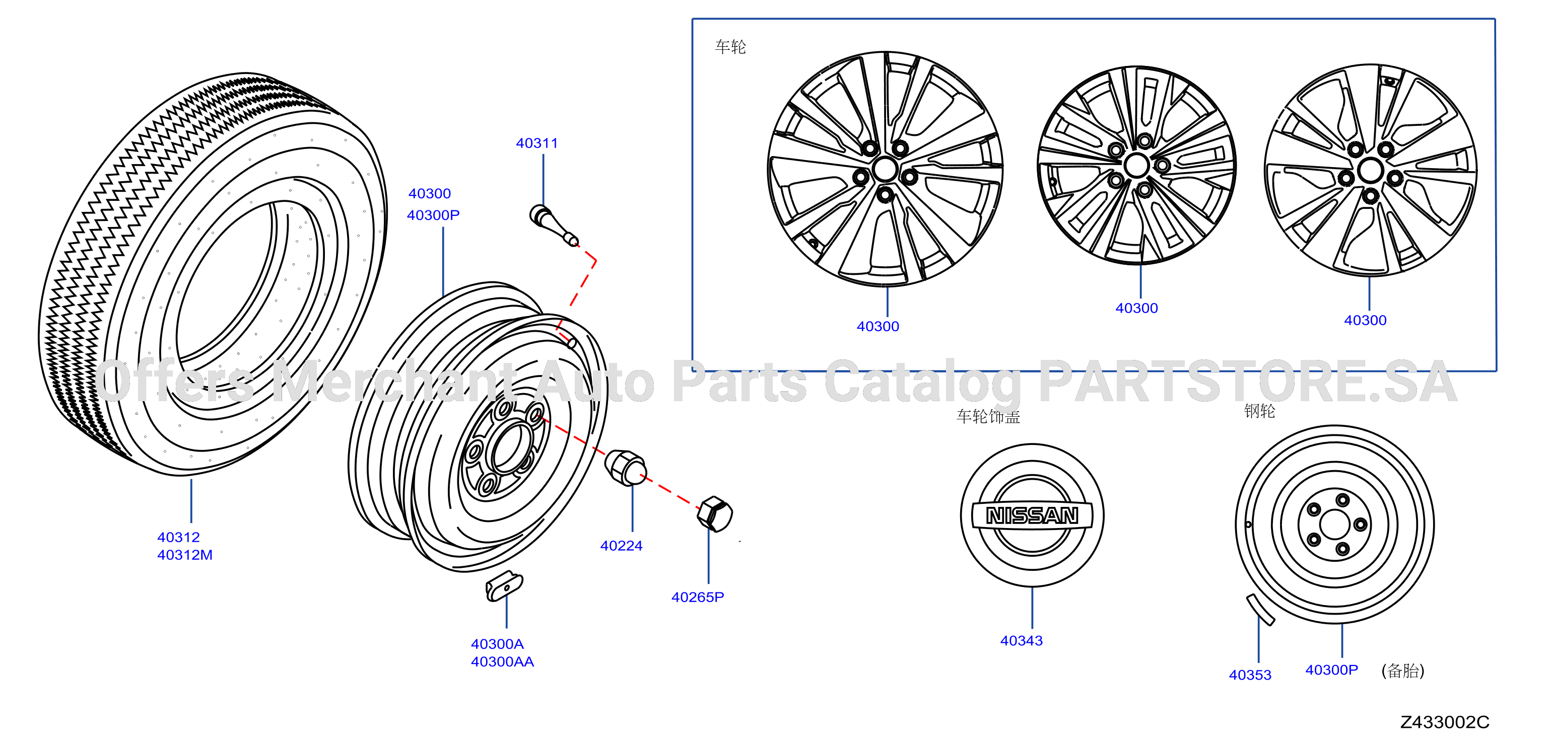Road Wheel Tire Steel Spare Wheel