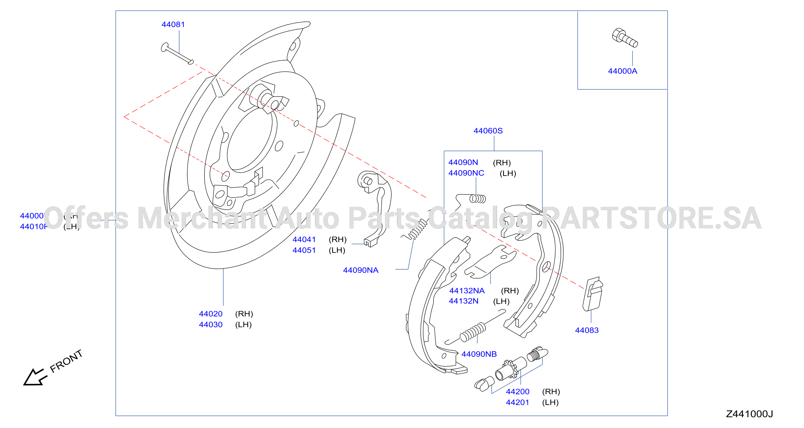Rear Brake Pkb