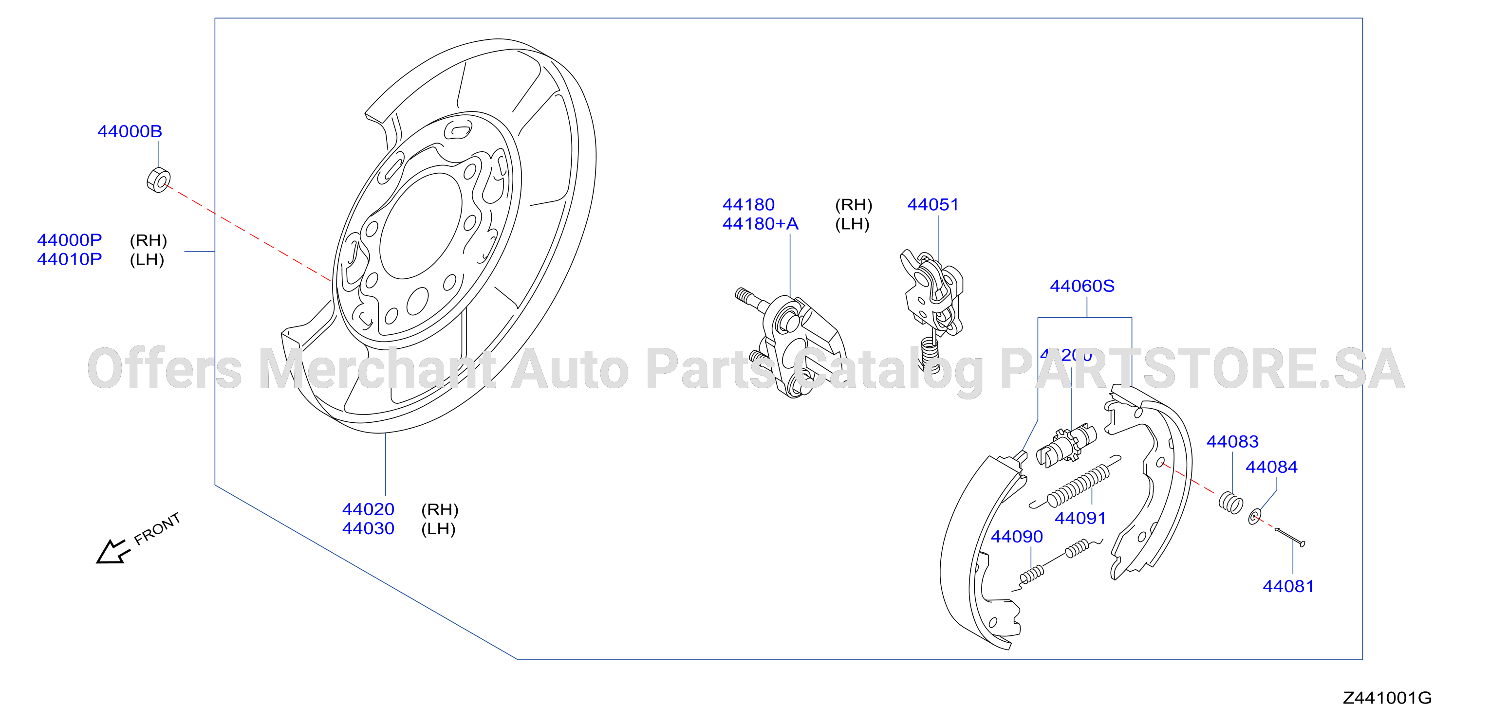 Rear Brake Parking