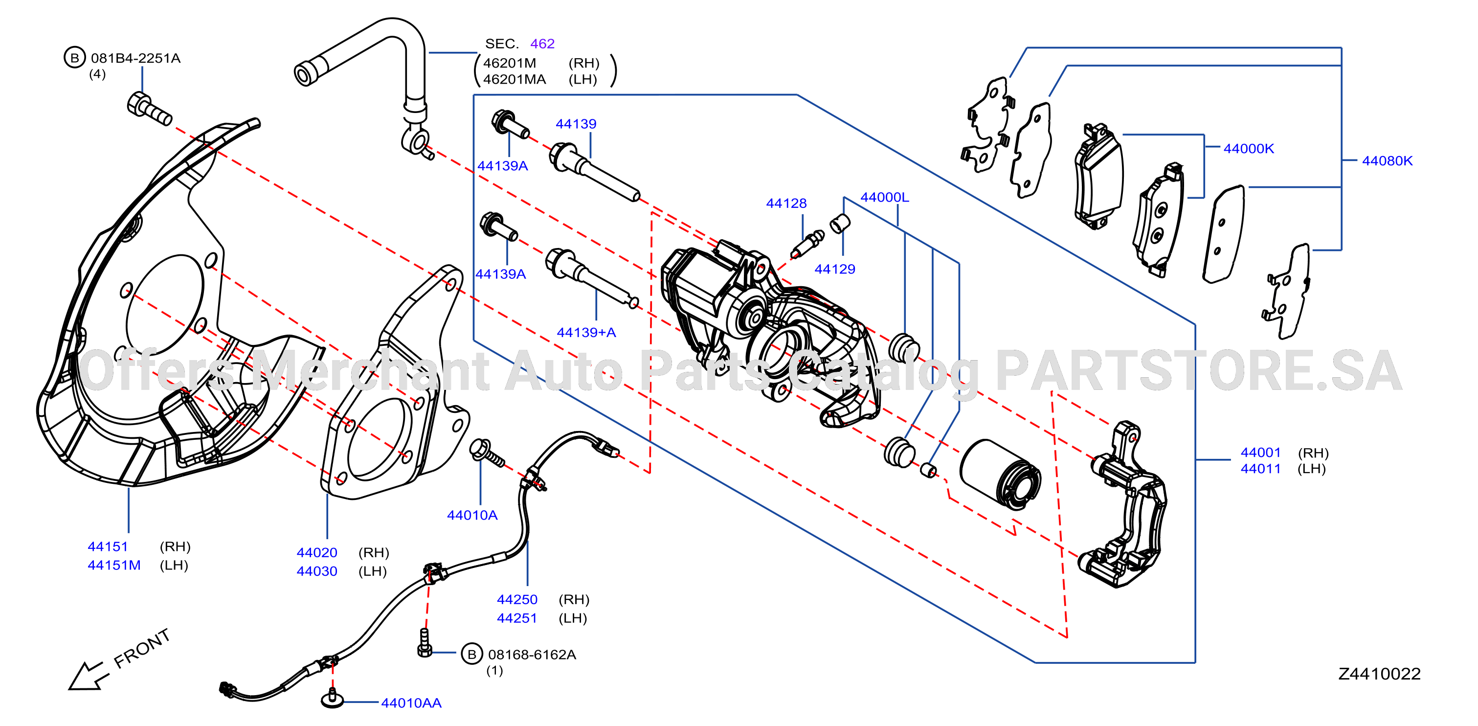 Rear Brake Caliper