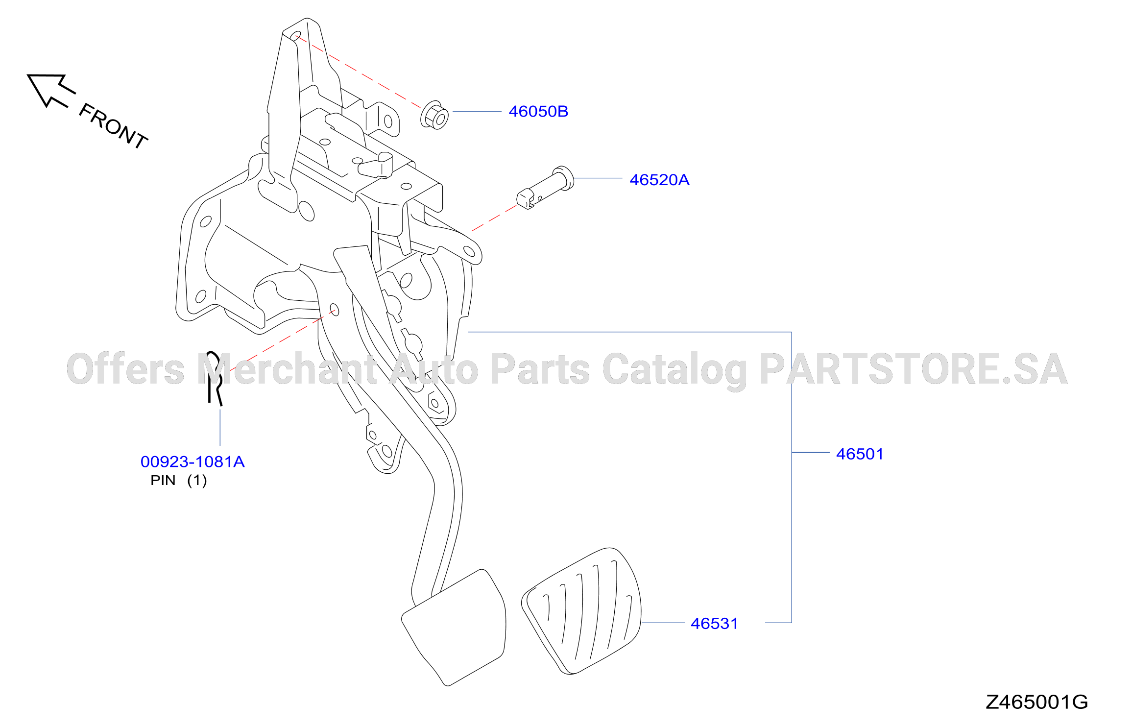Brake Clutch Pedal