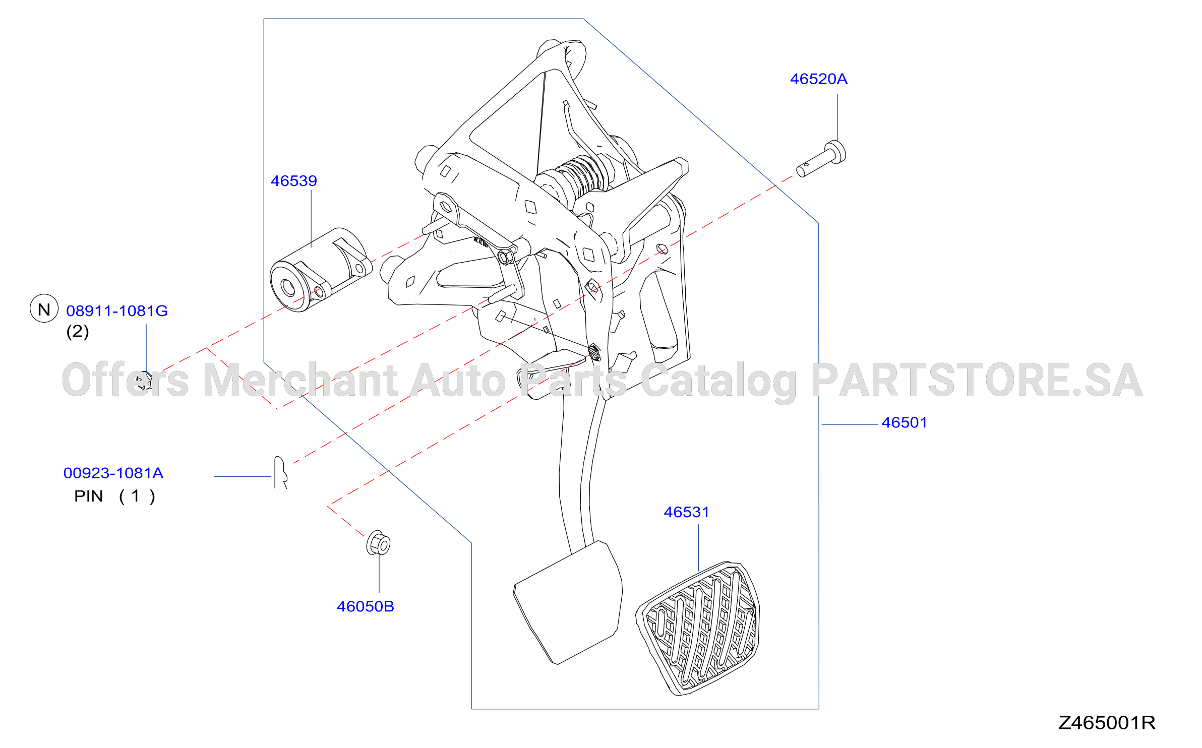 Brake Clutch Pedal