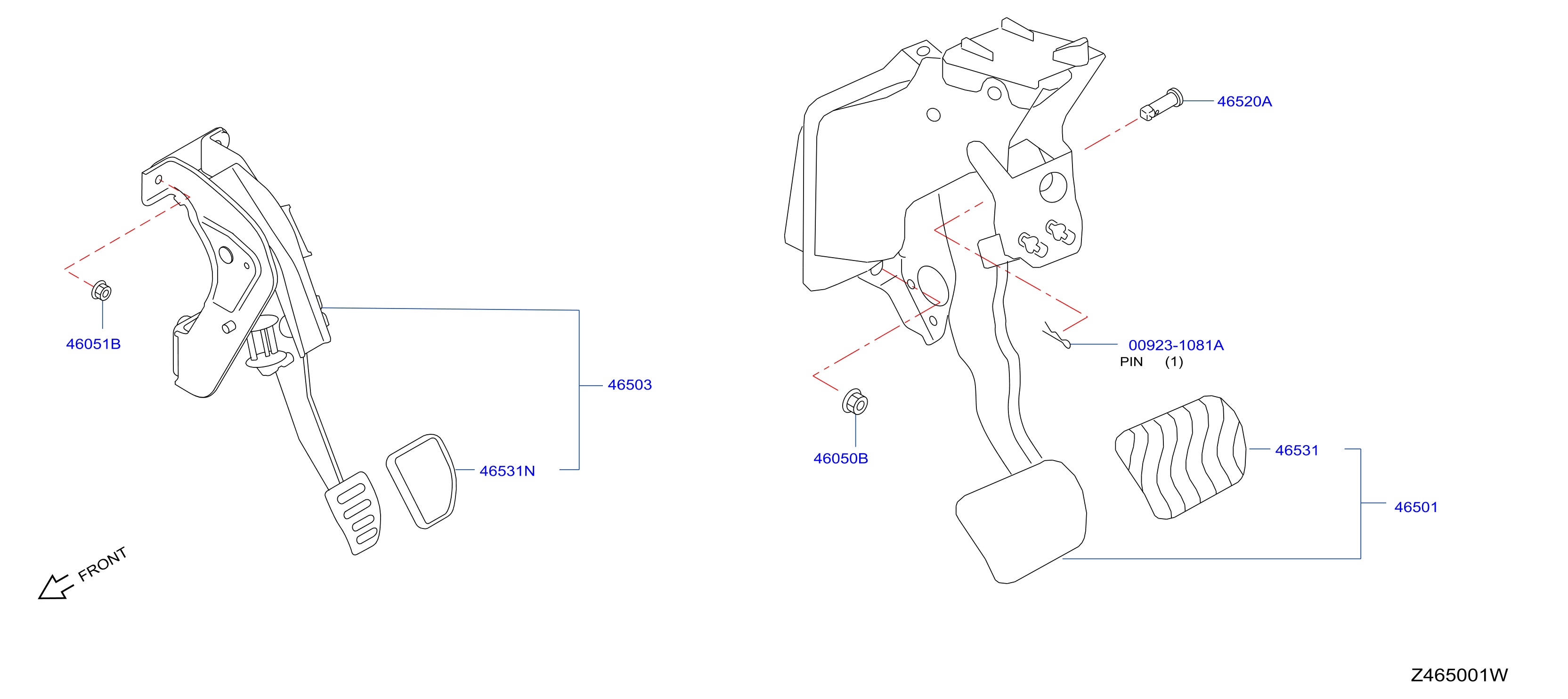 Brake Clutch Pedal