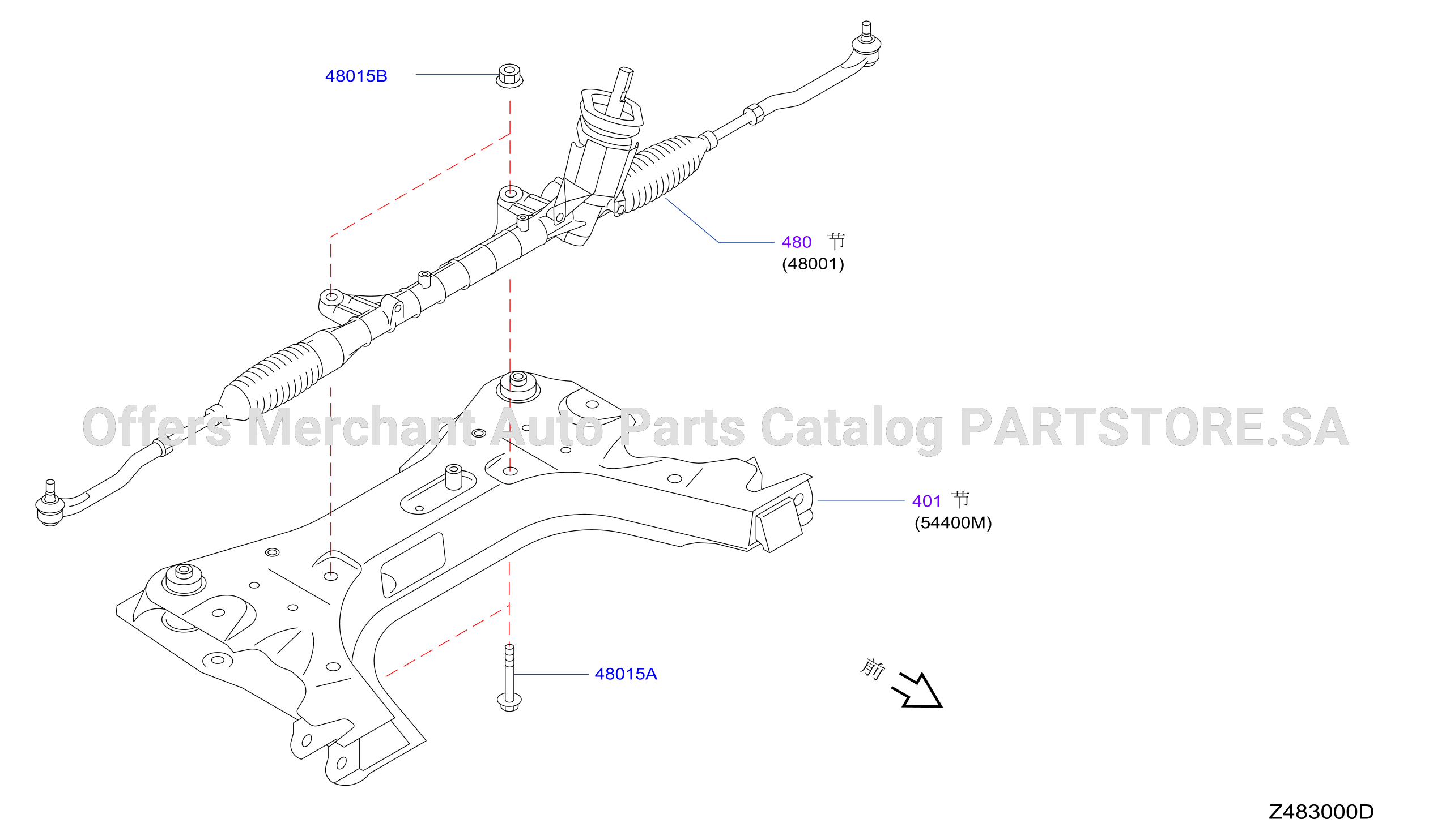 Steering Gear Mounting