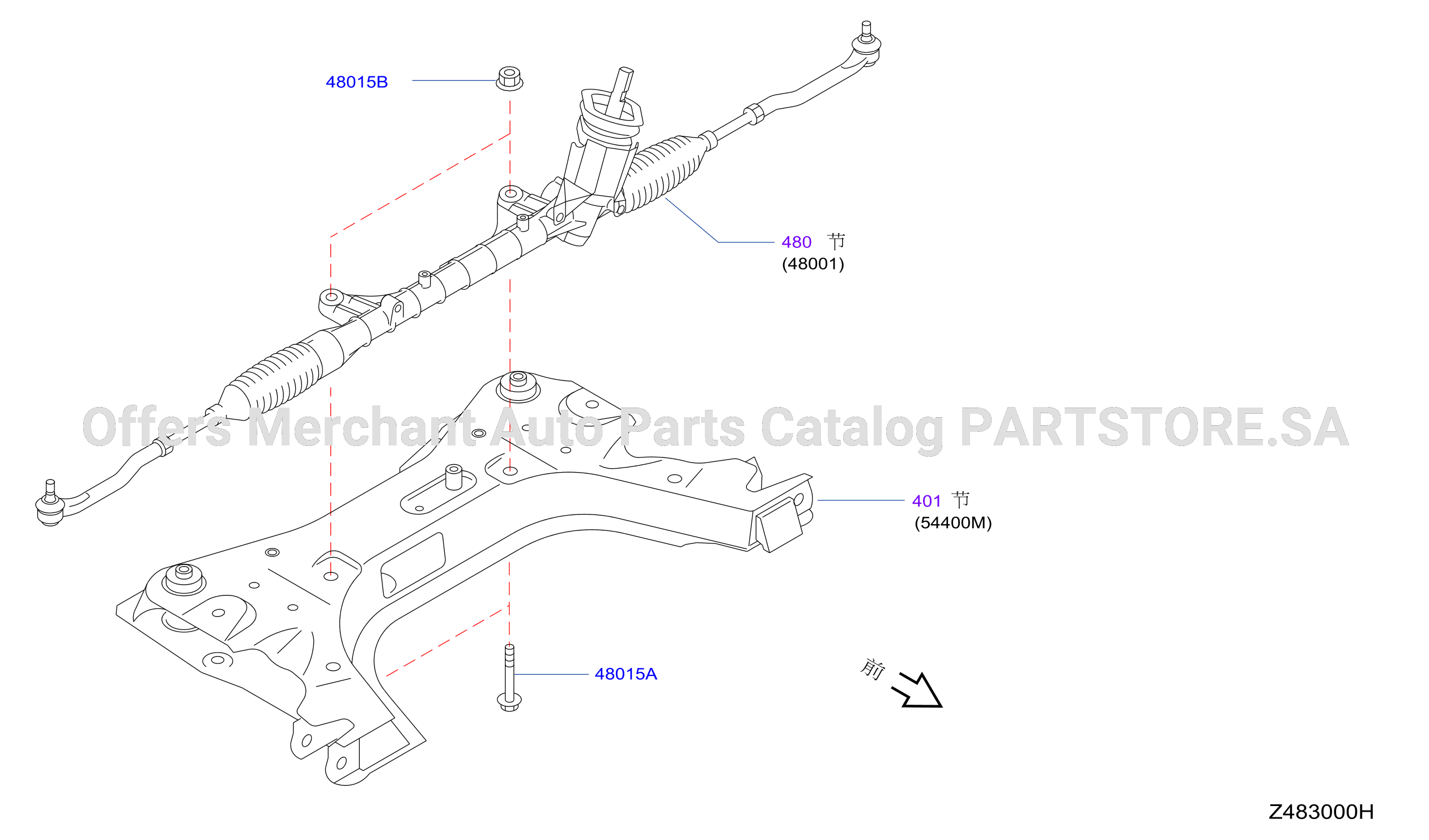 Steering Gear Mounting