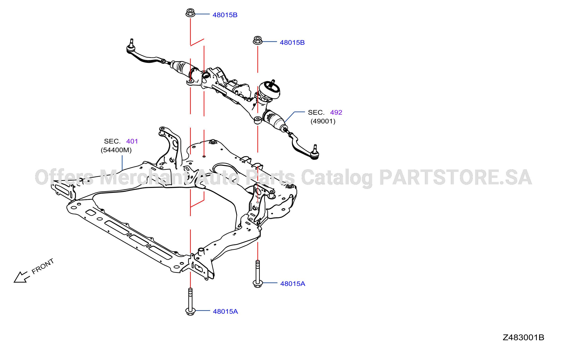 Steering Gear Mounting
