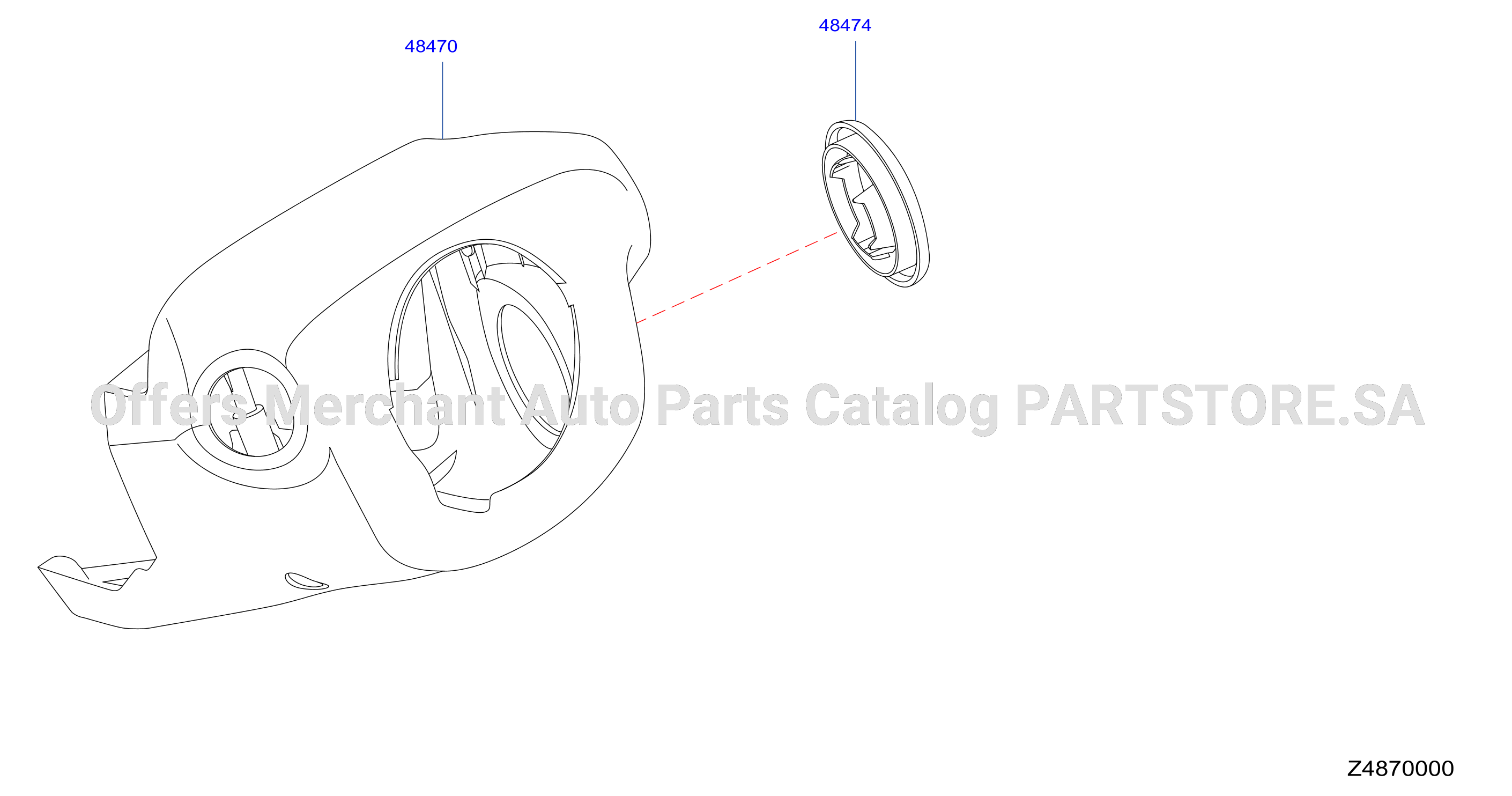 Steering Column Shell Cover