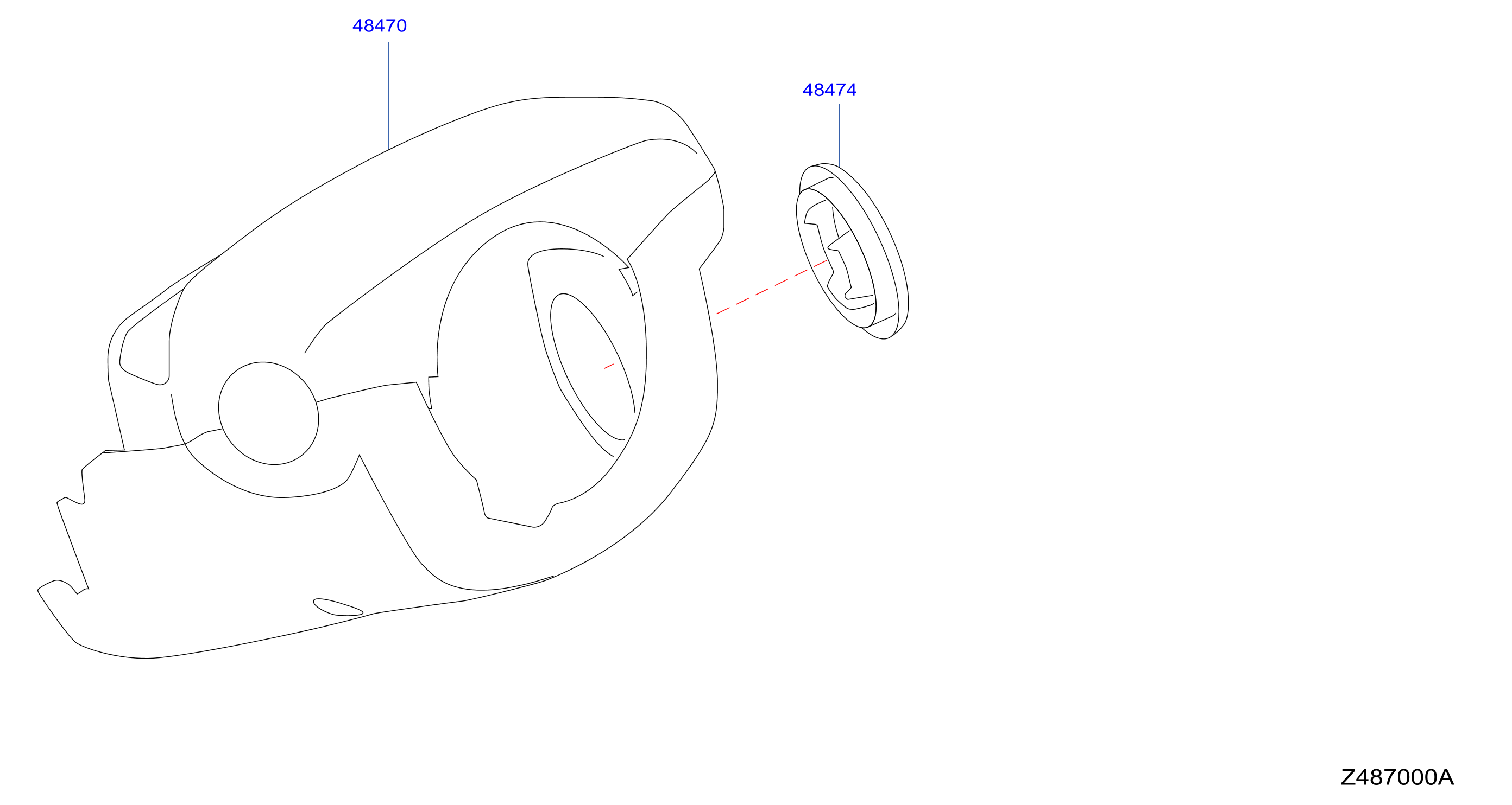 Steering Column Shell Cover