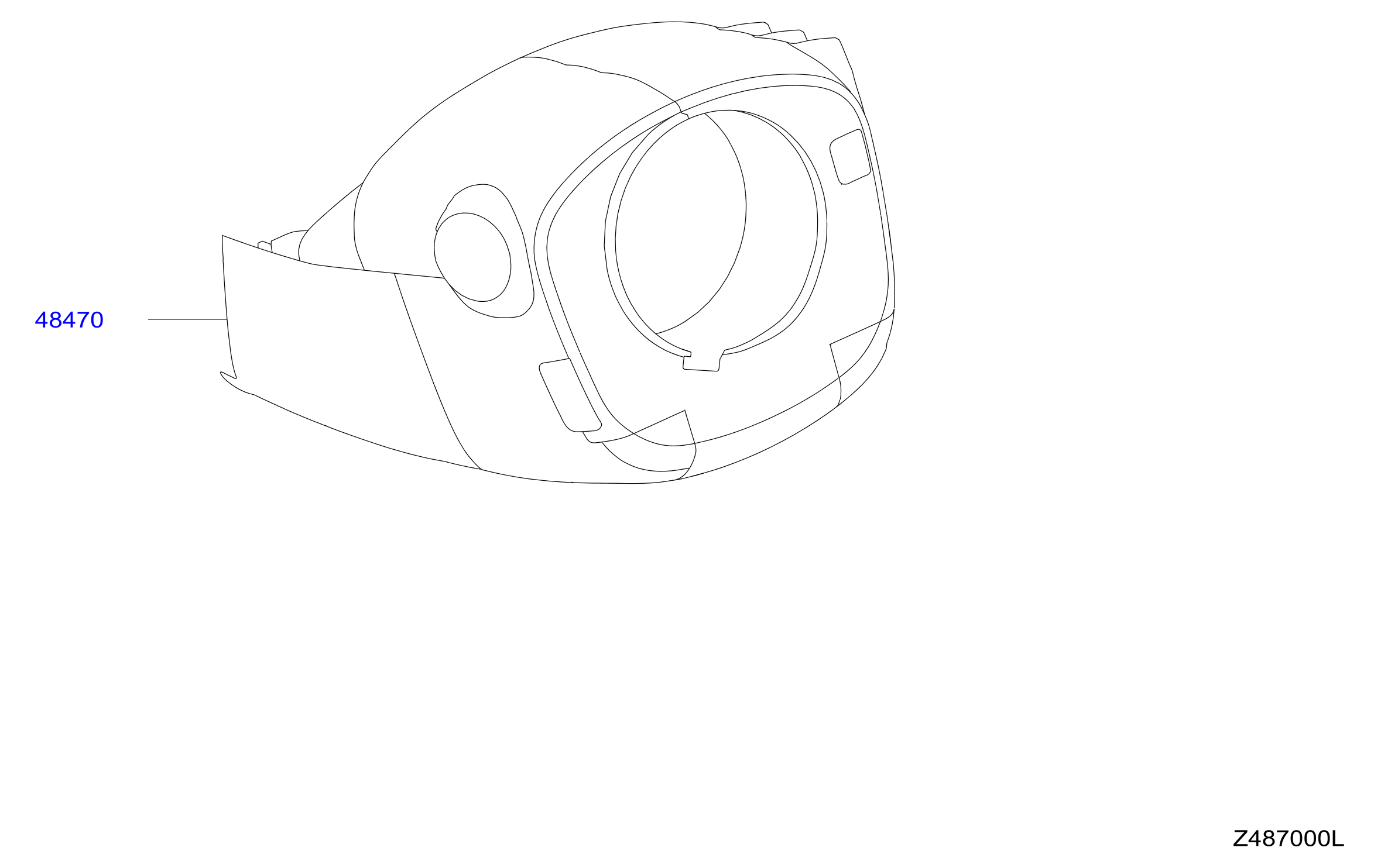 Steering Column Shell Cover