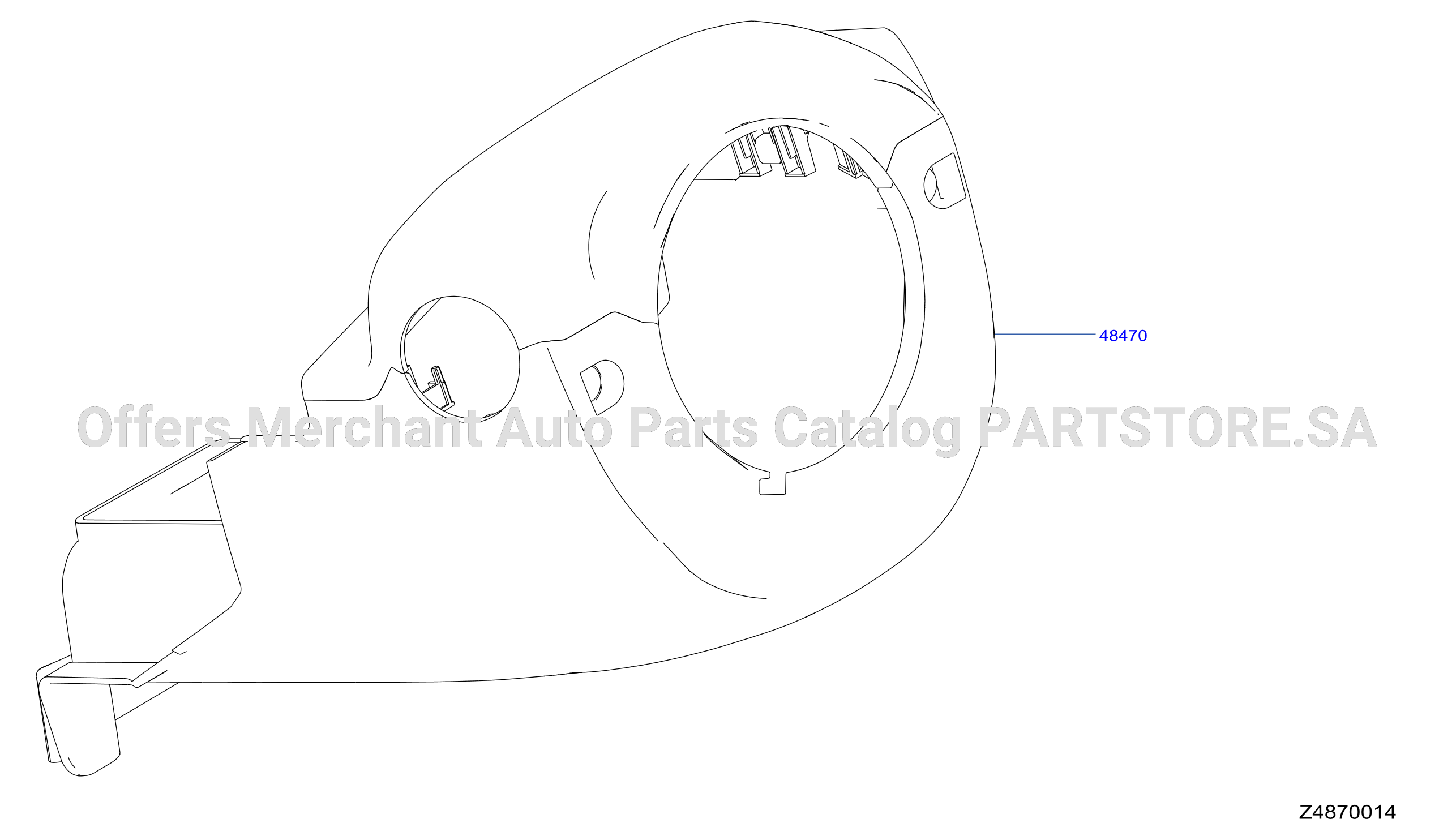 Steering Column Shell Cover
