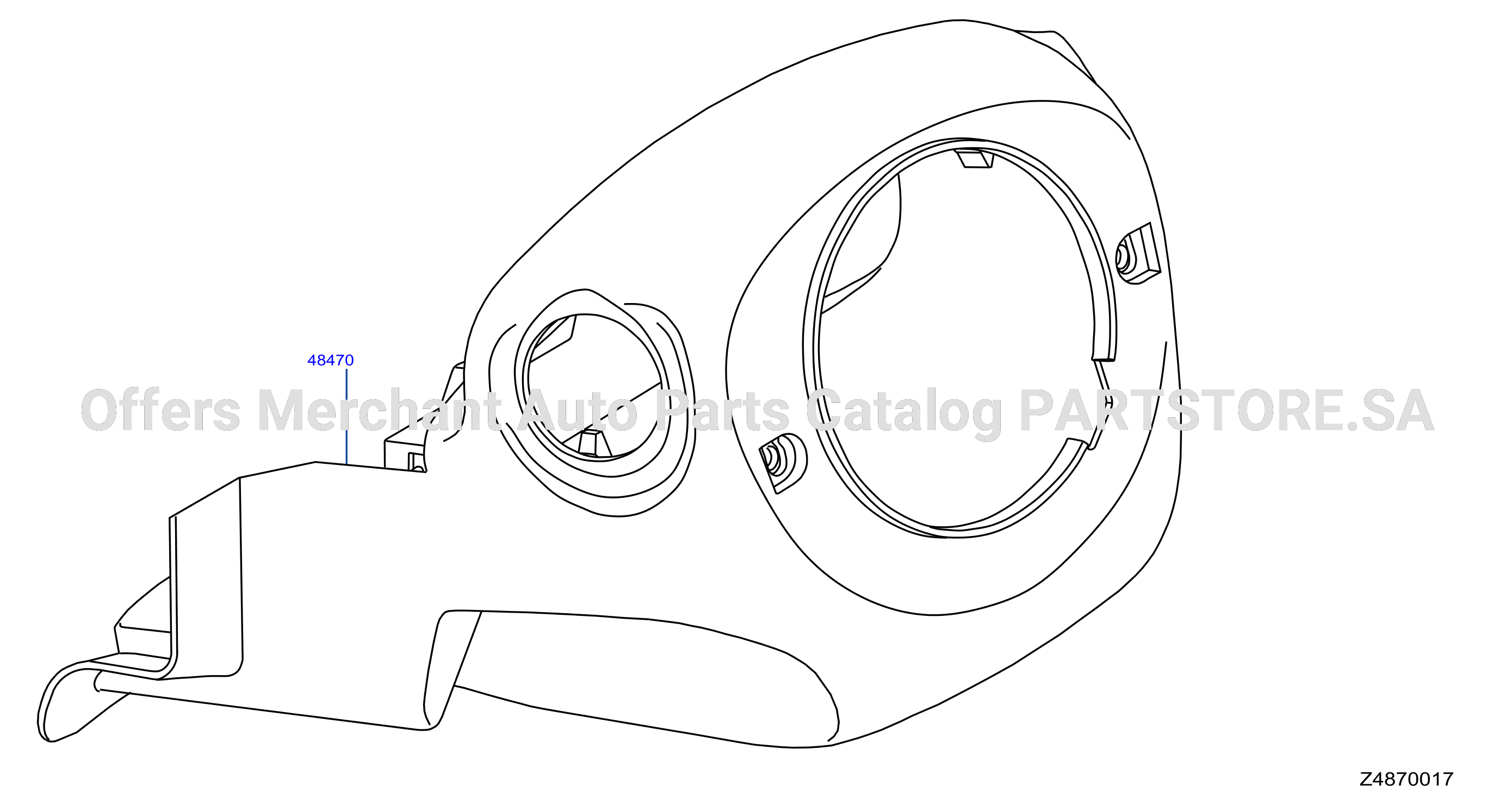 Steering Column Shell Cover