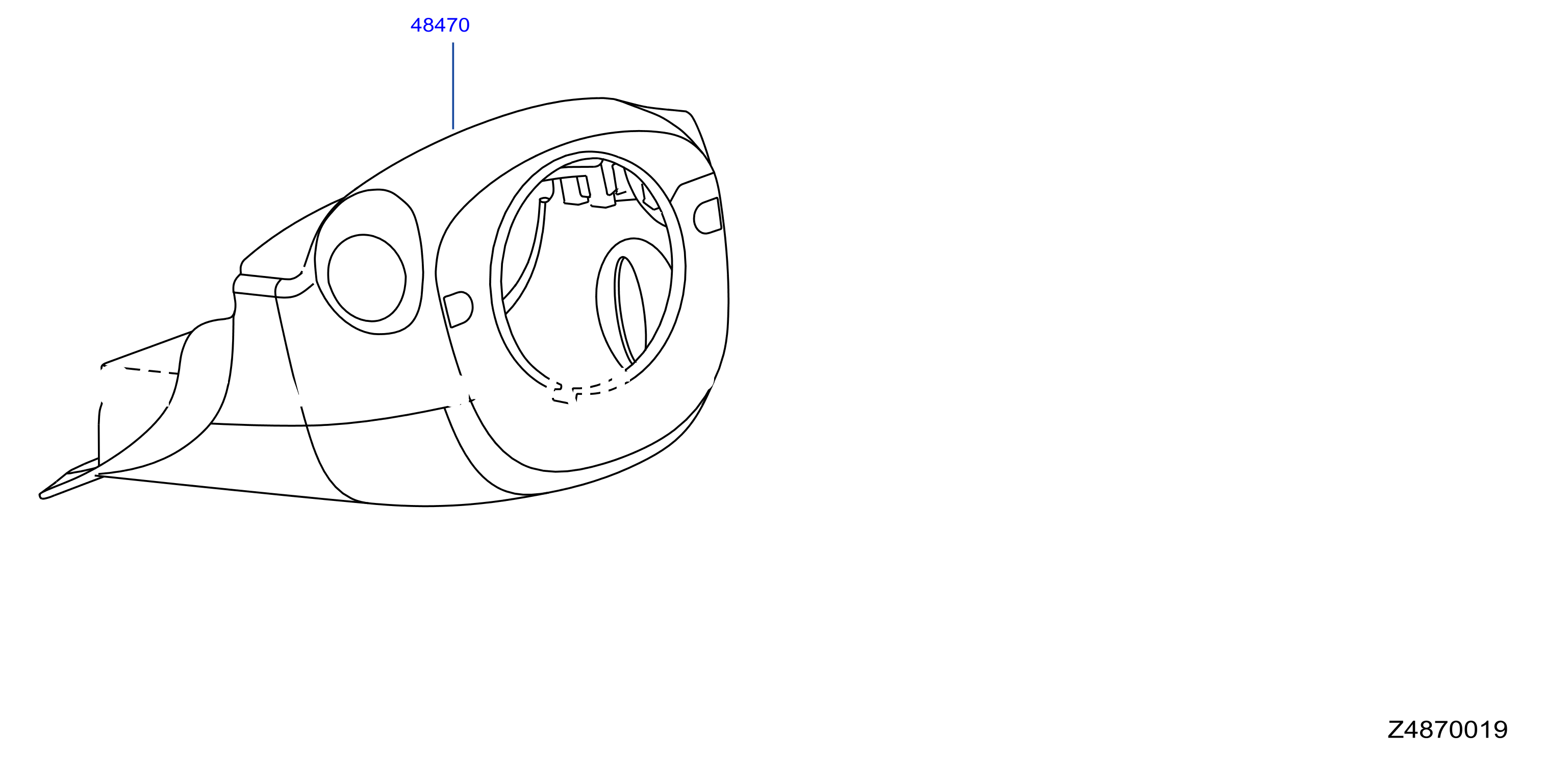 Steering Column Shell Cover