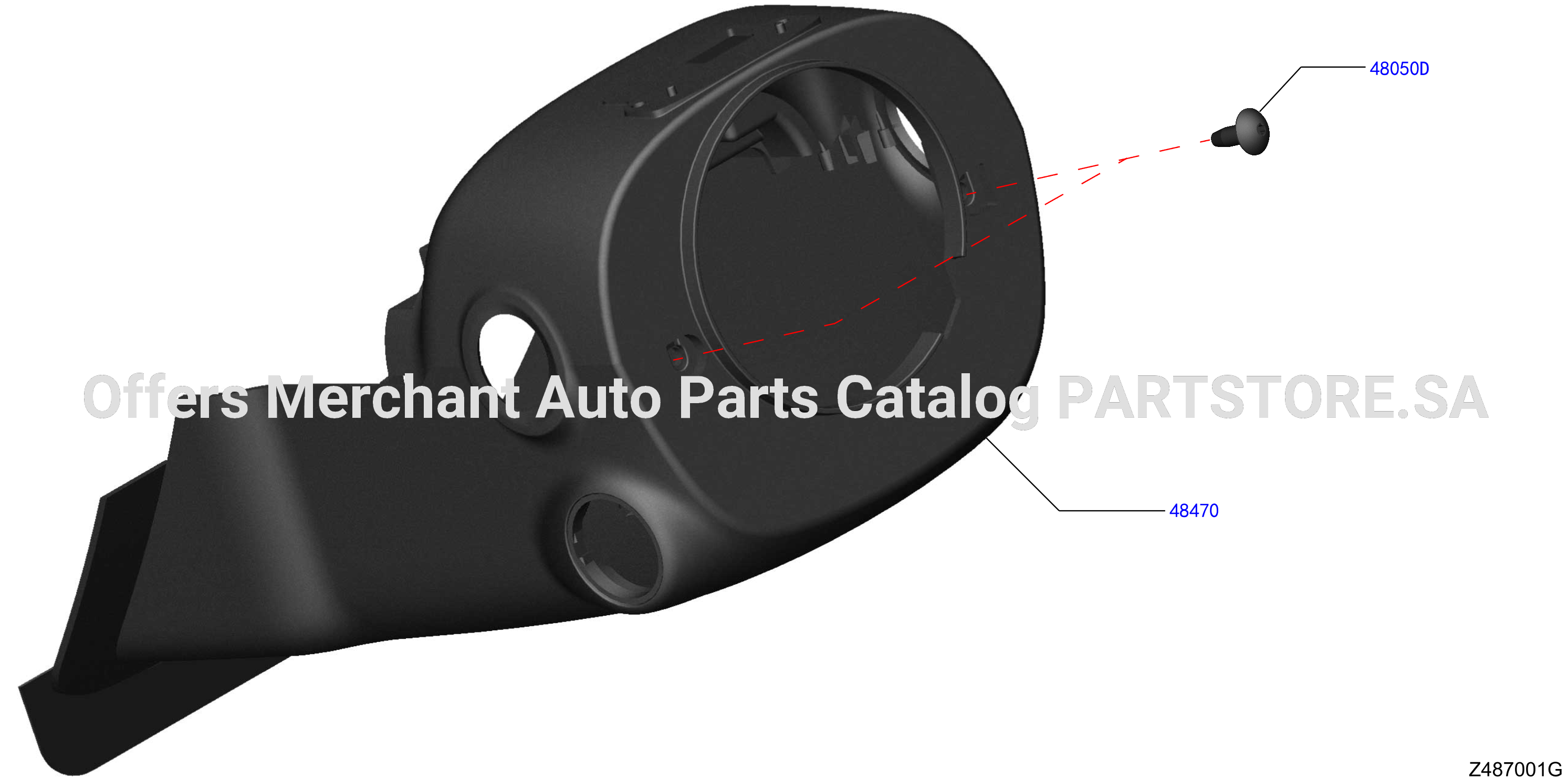 Steering Column Shell Cover