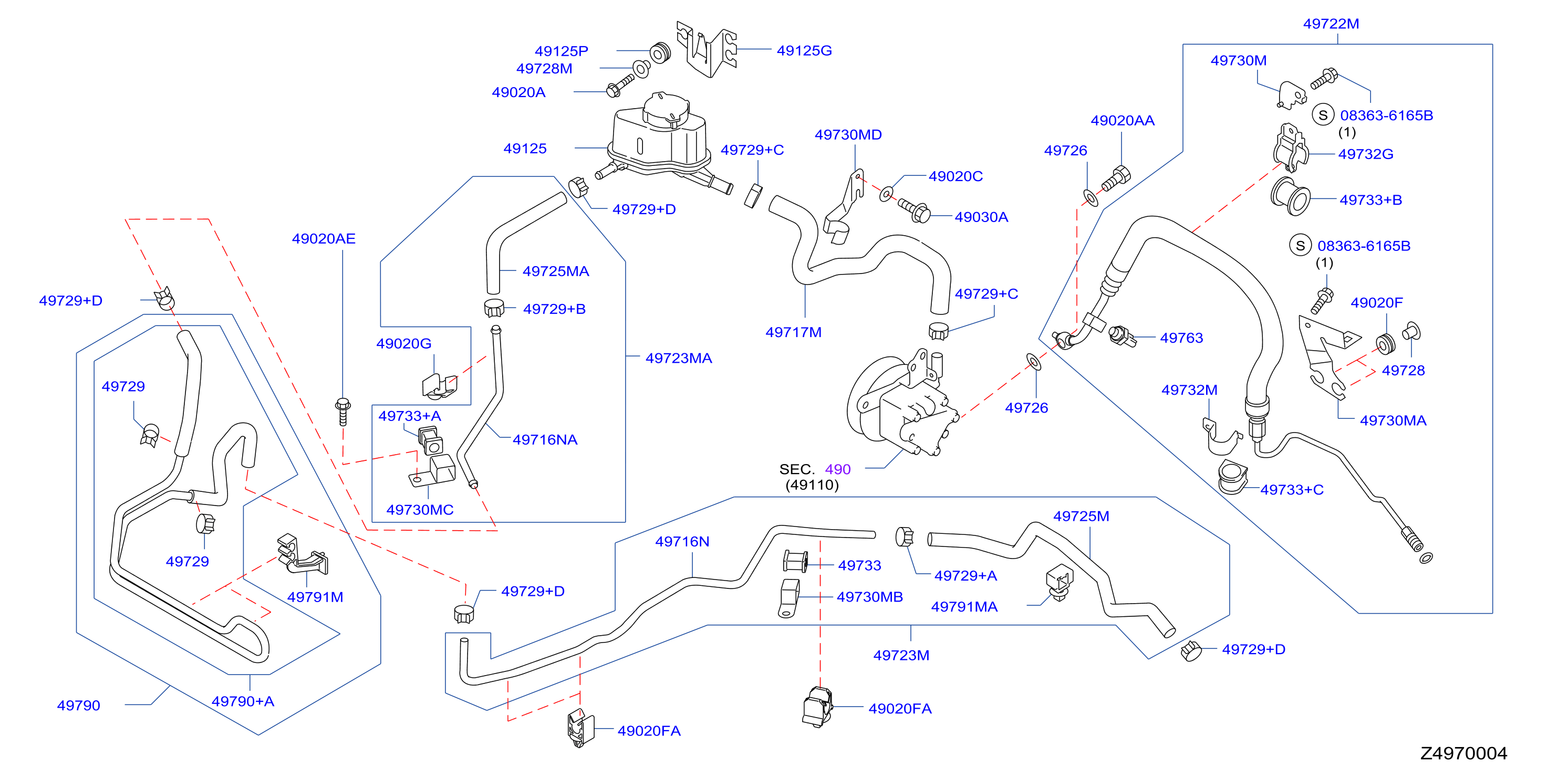 Power Steering Piping