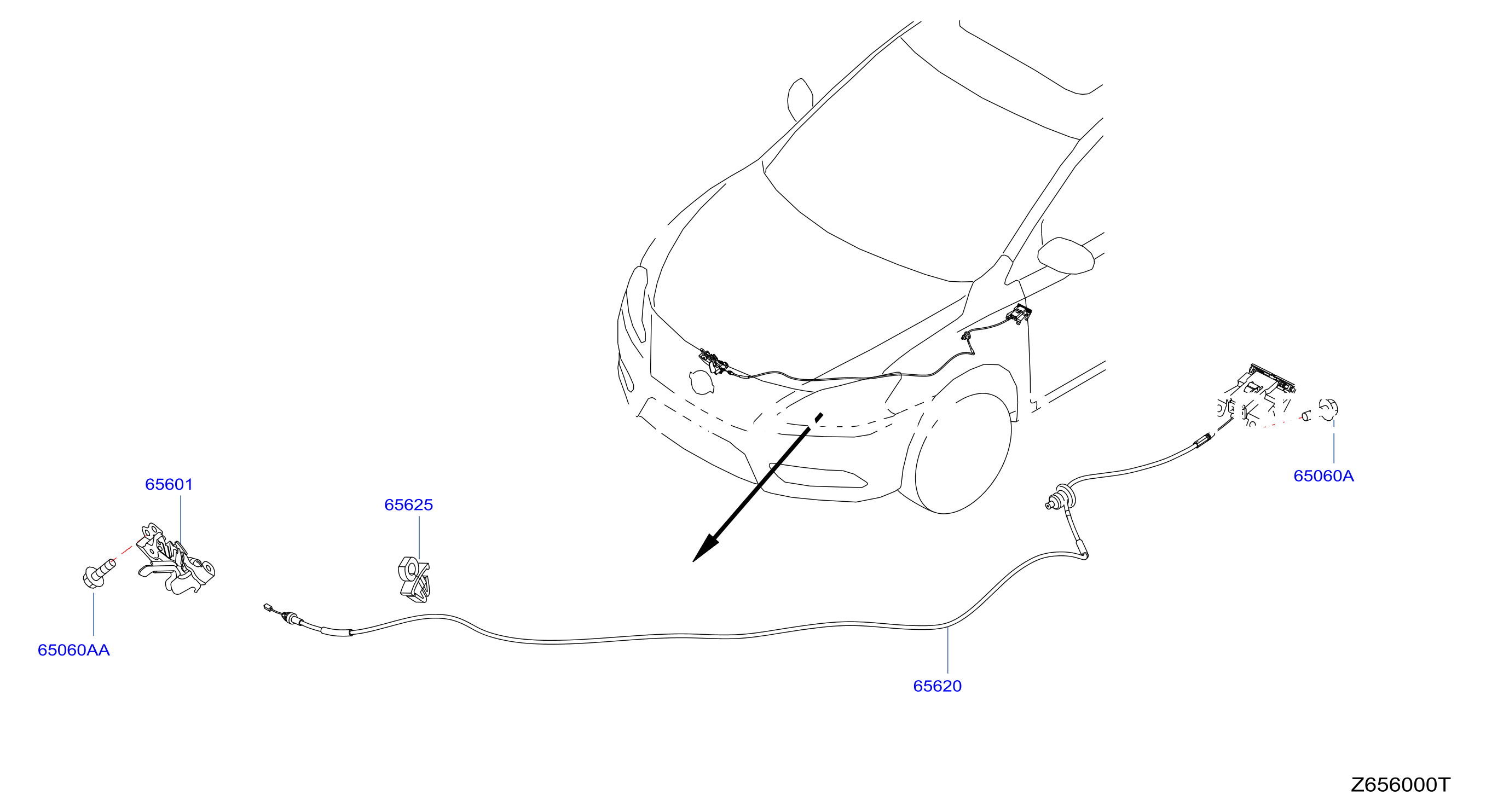 Hood Lock Control