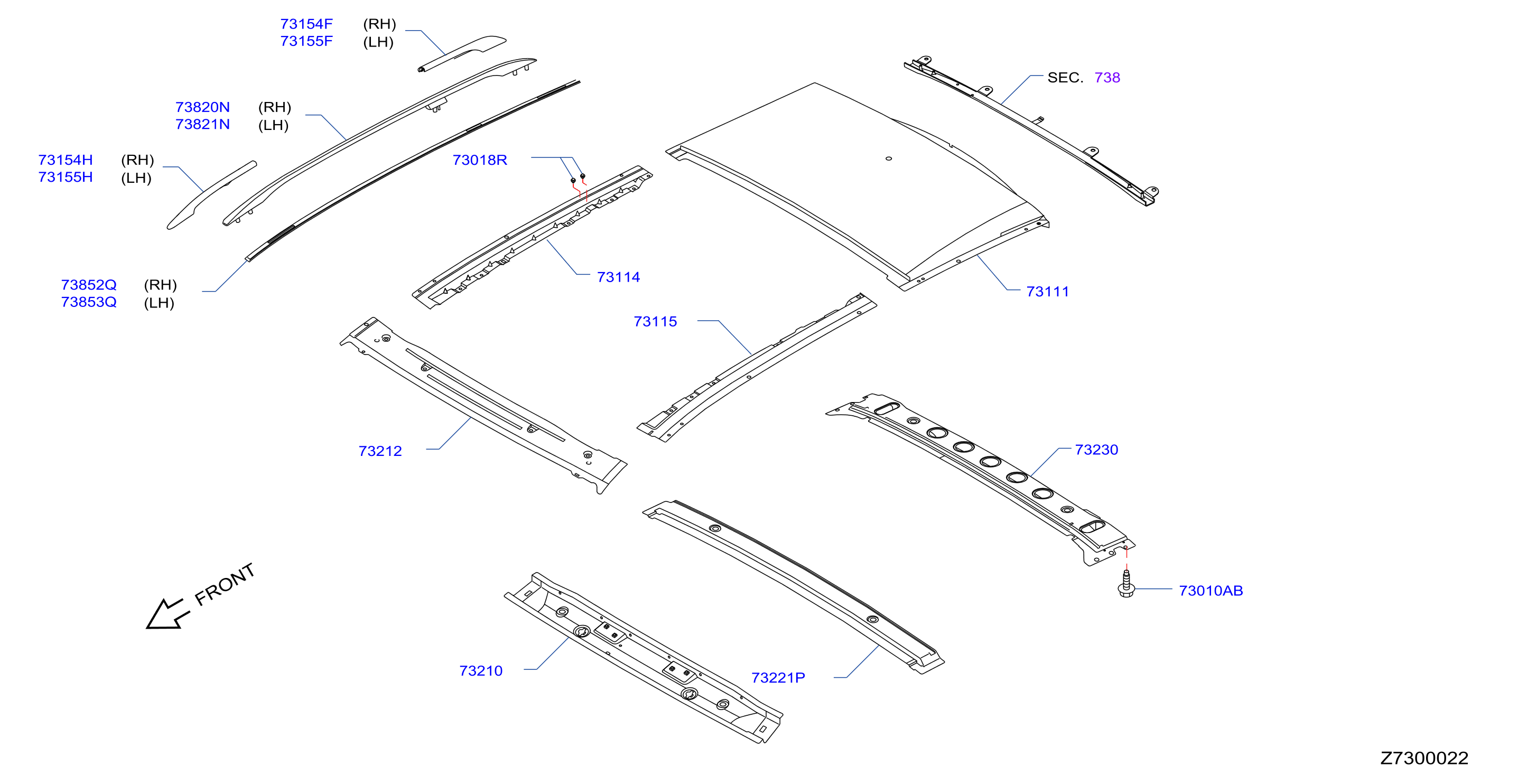 Roof Panel Fitting Sun Roof