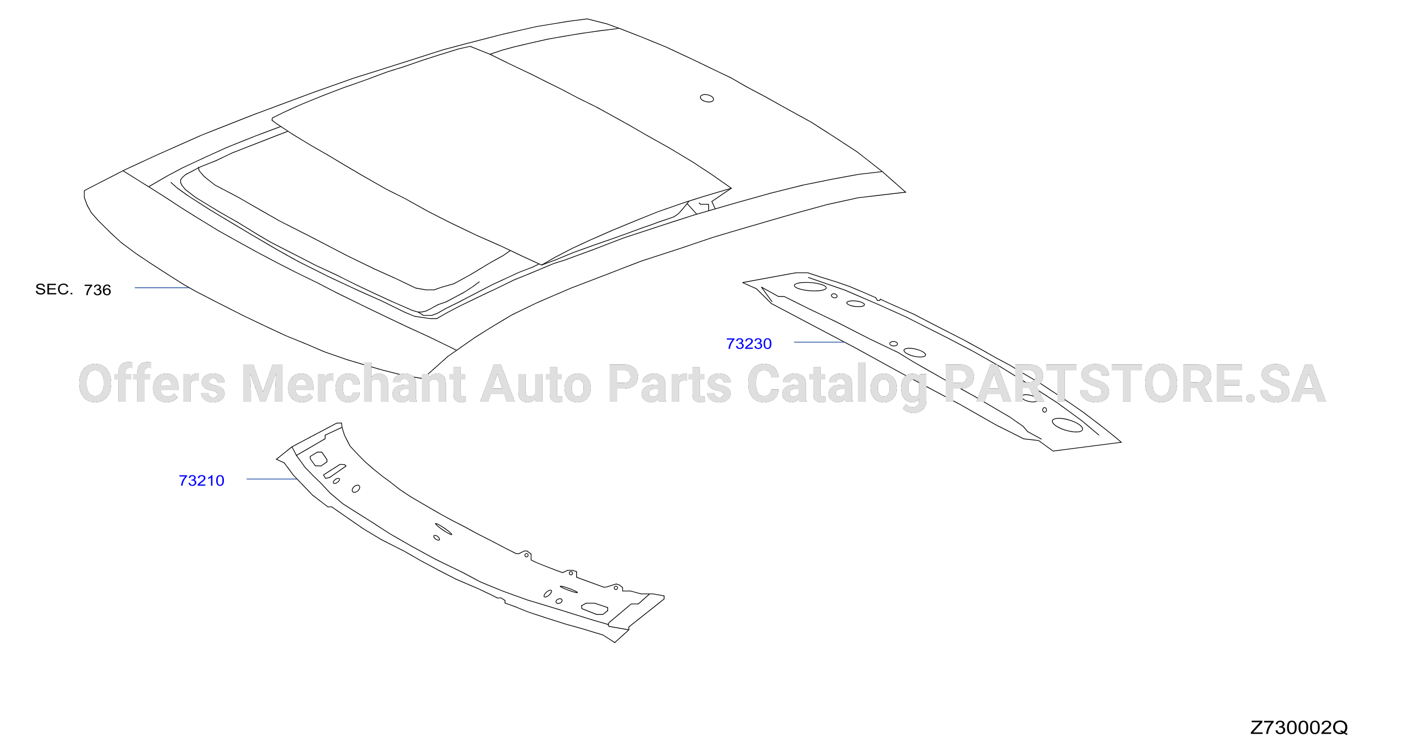 Roof Panel Fitting Sun Roof