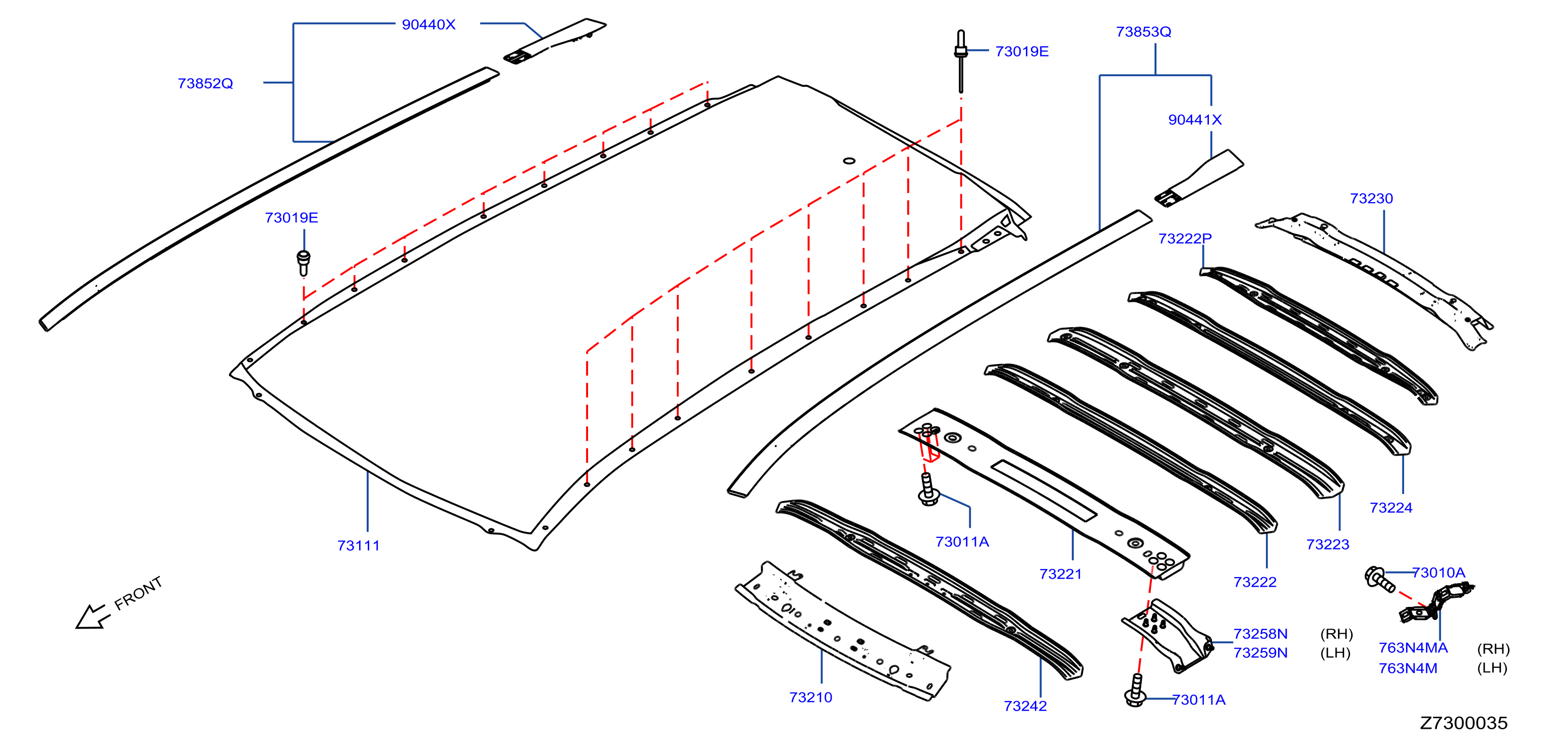 Roof Panel Fitting Std Roof