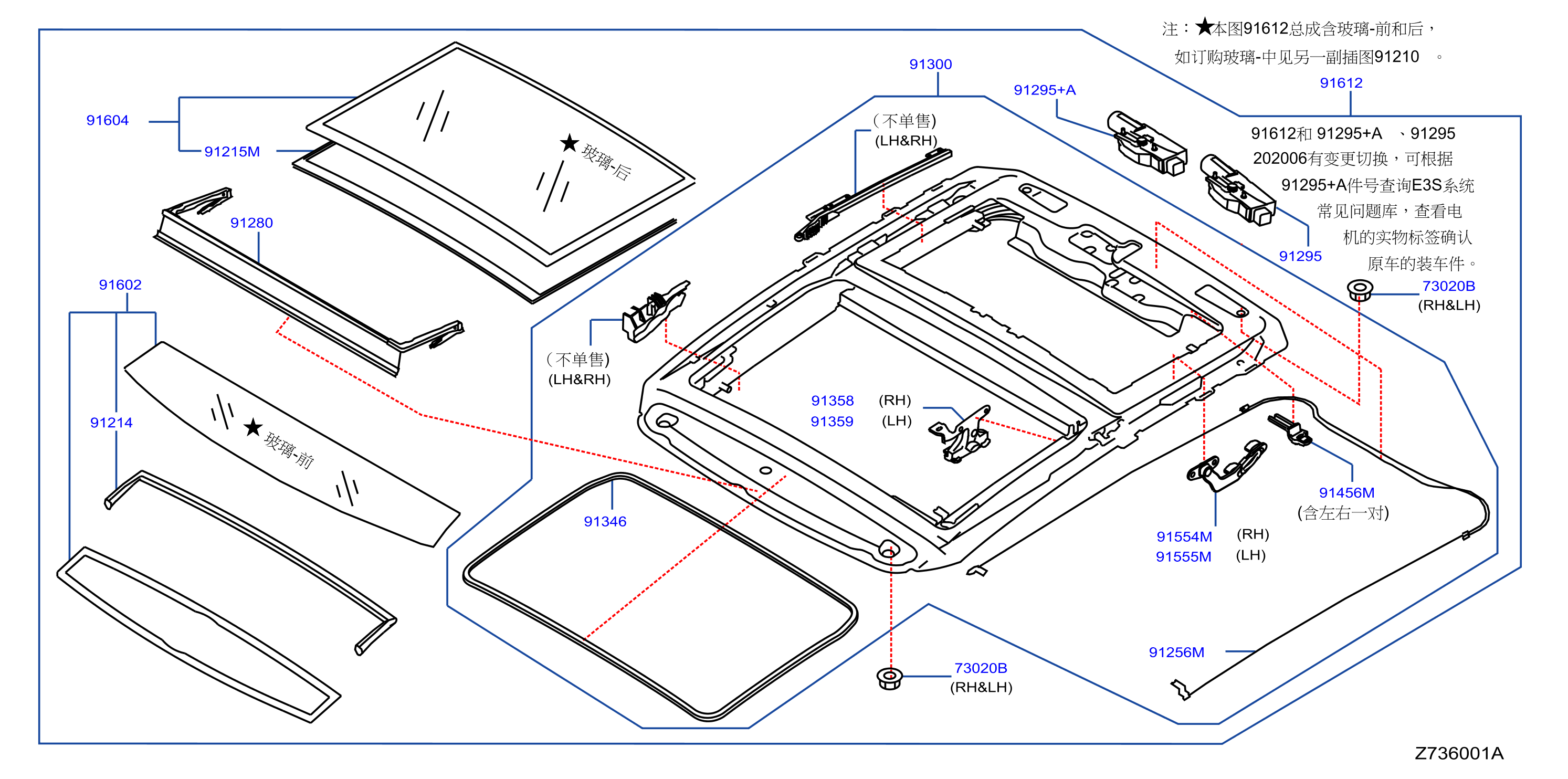 Sun Roof Parts Lsn Big Roof Part1