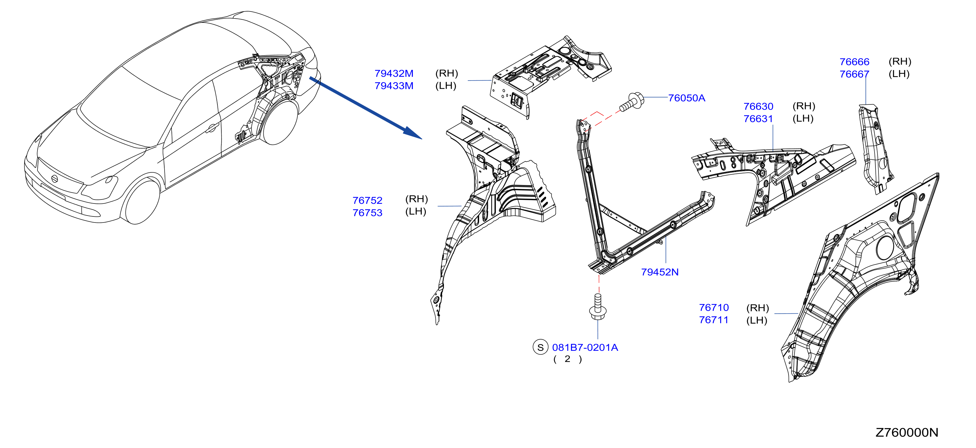 Body Side Panel Rr