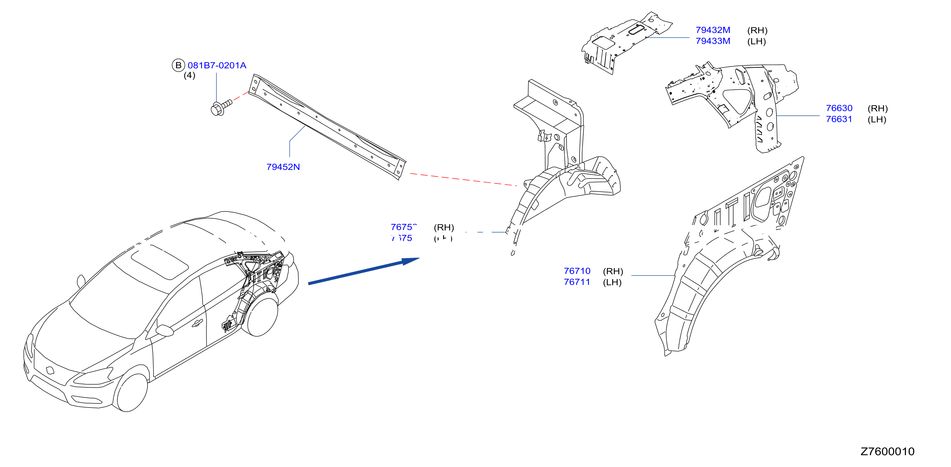Body Side Panel Rr