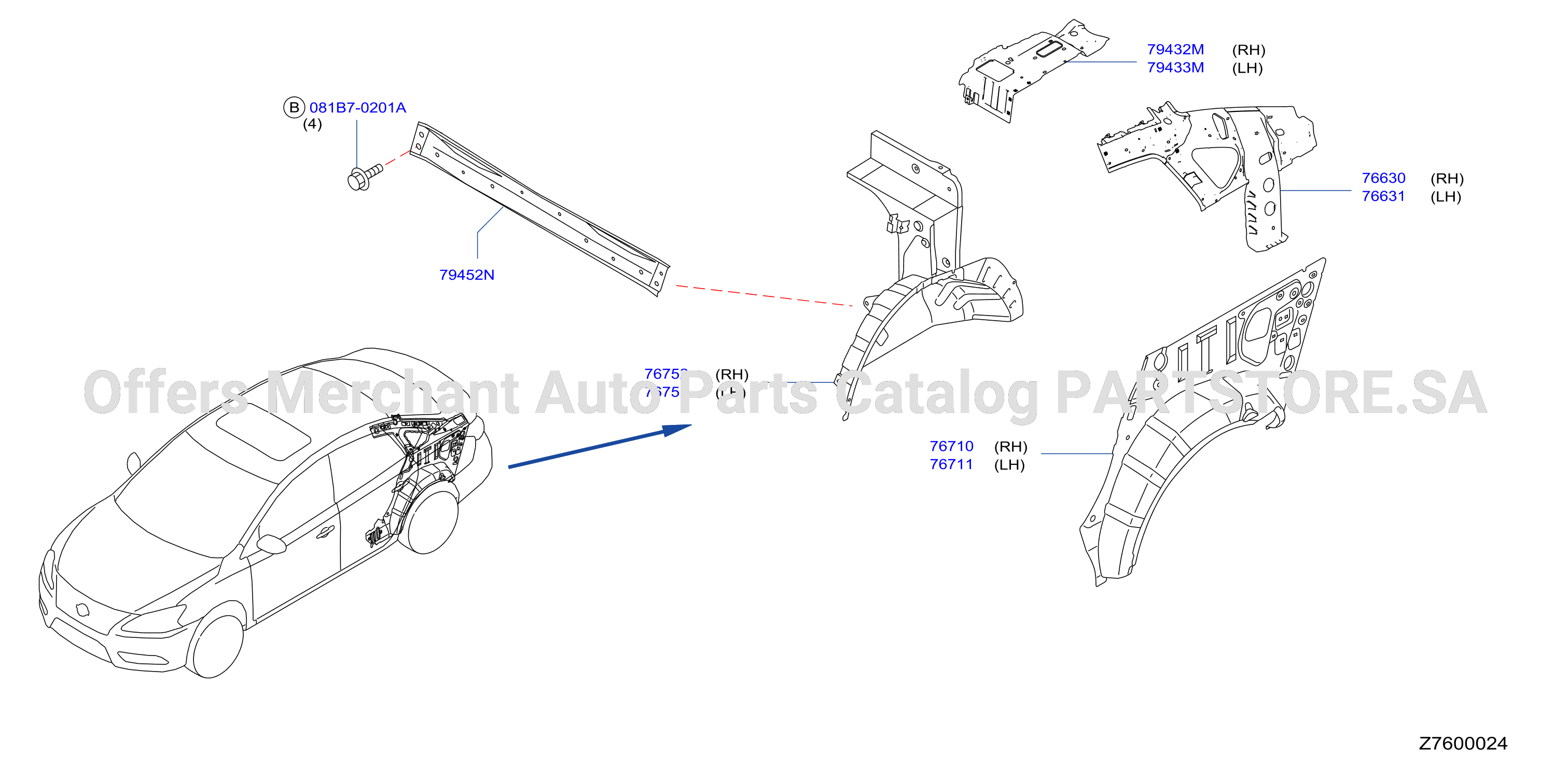 Body Side Panel Rr