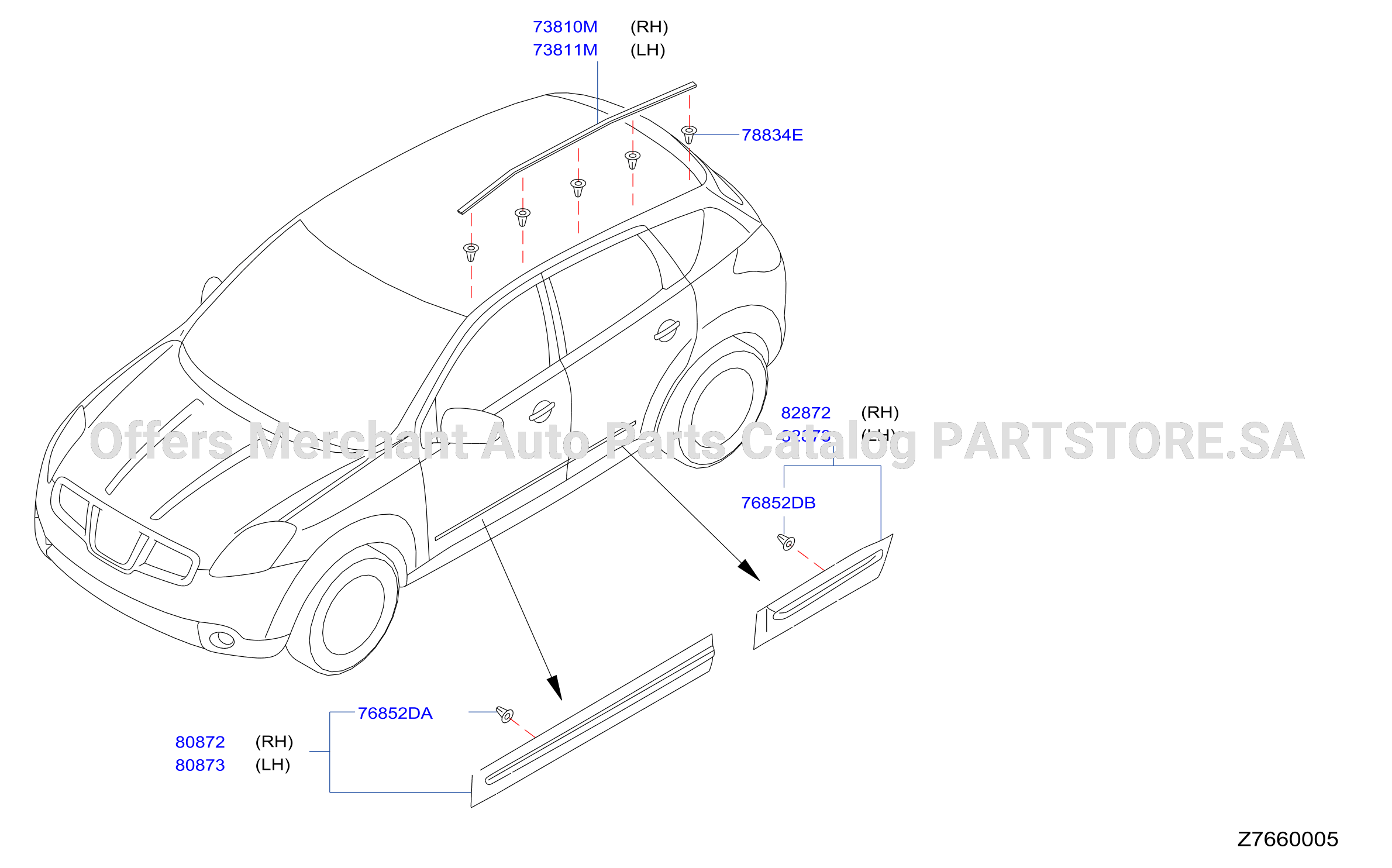 Body Side Moulding