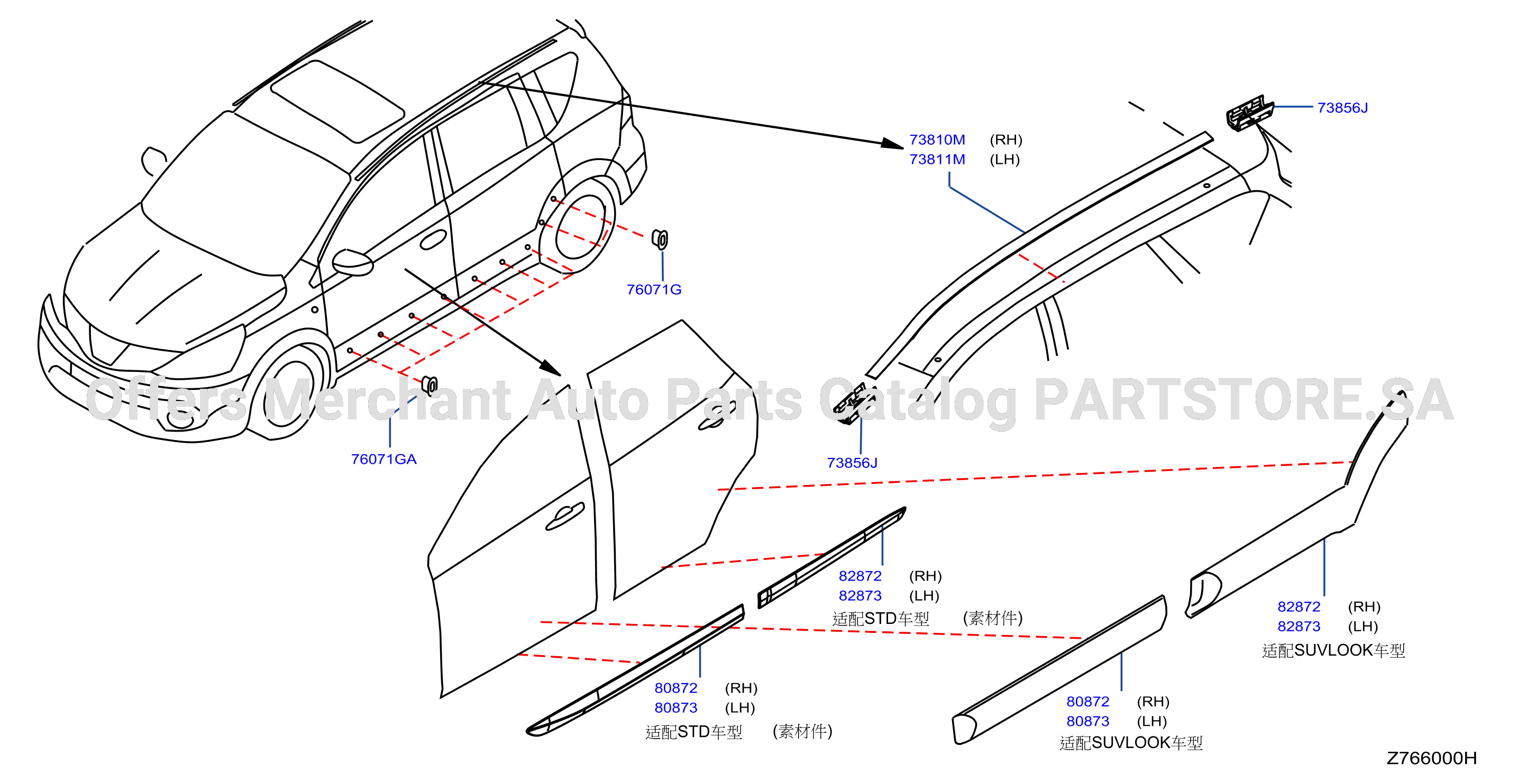 Body Side Moulding