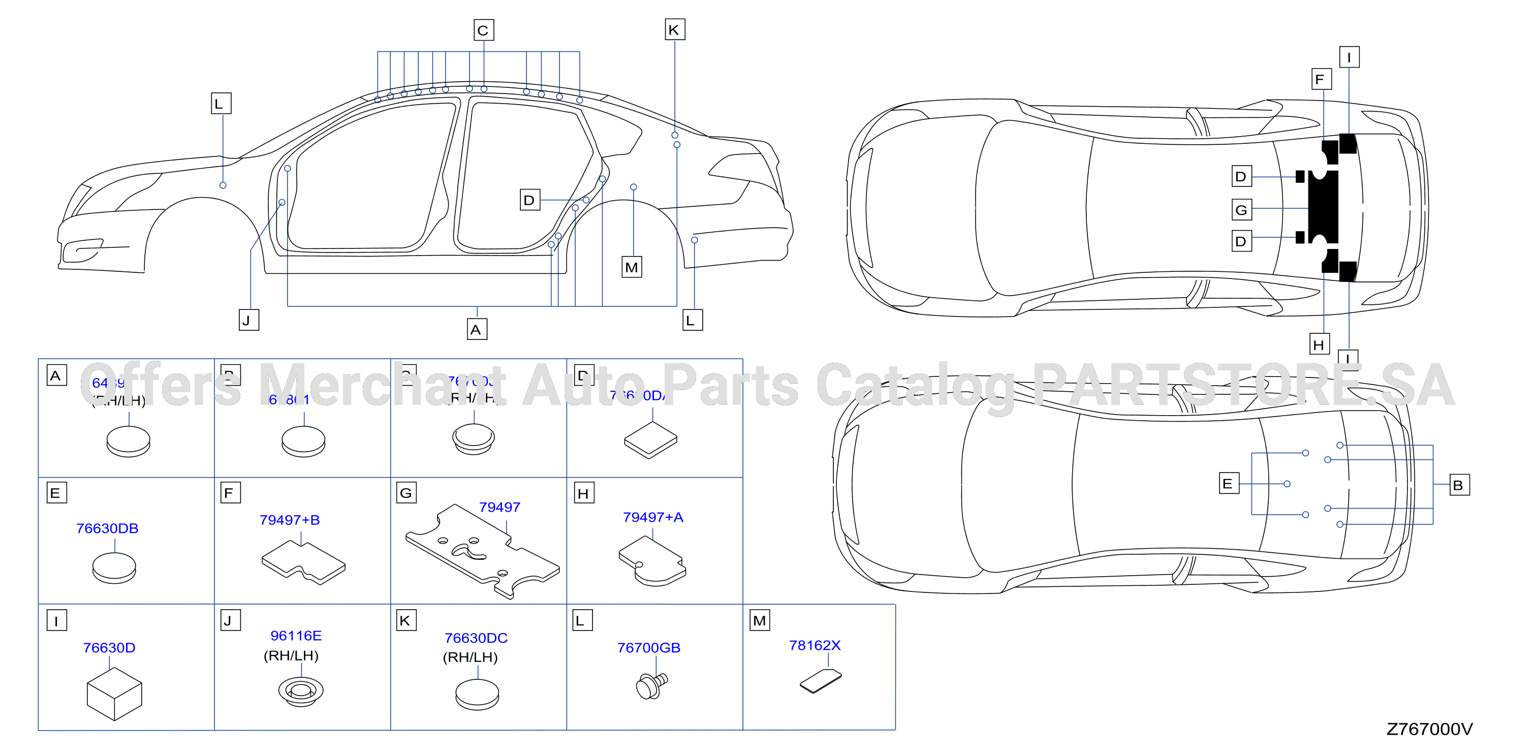 Body Side Fitting Plug