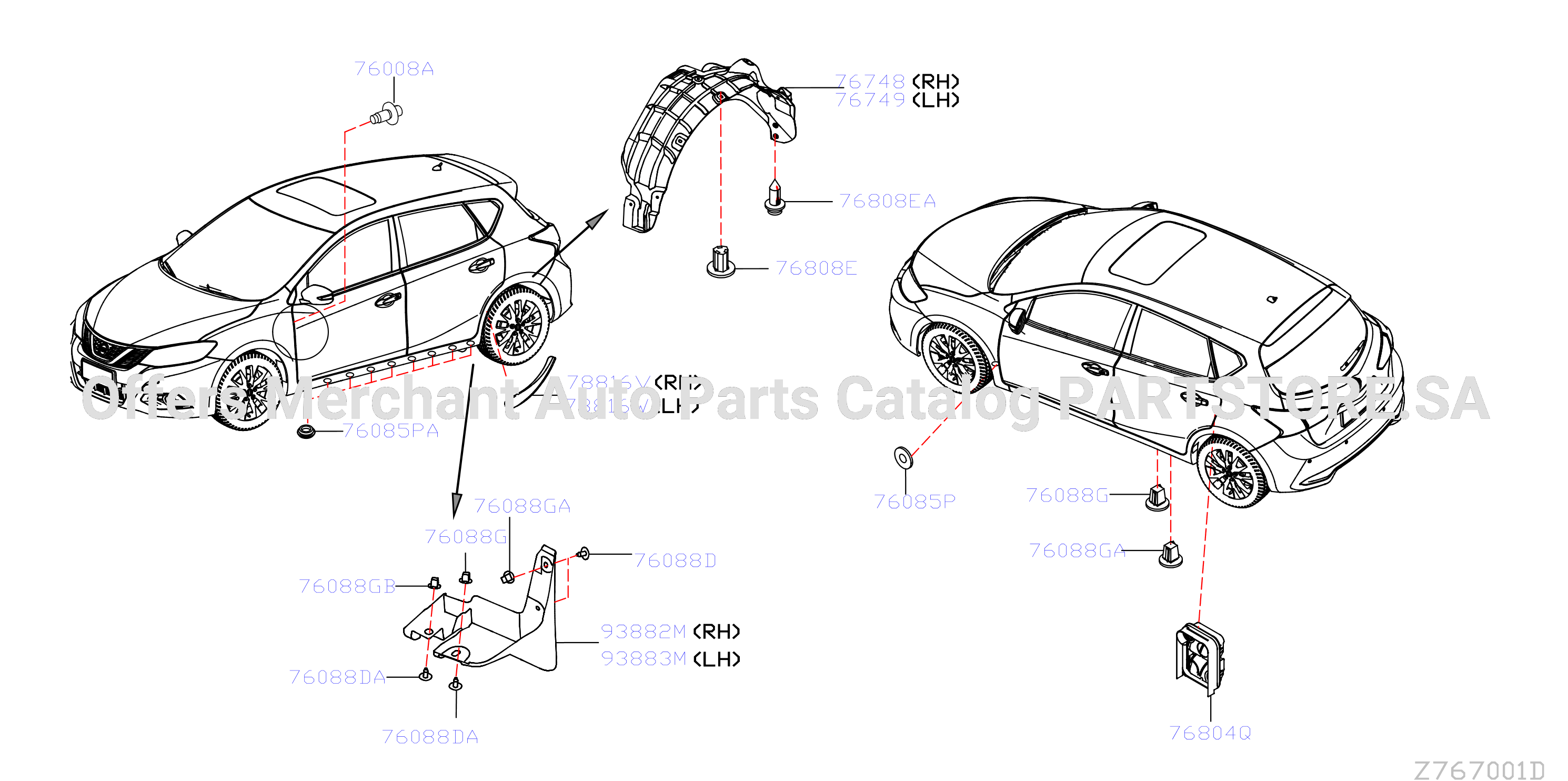 Body Side Fitting Hb