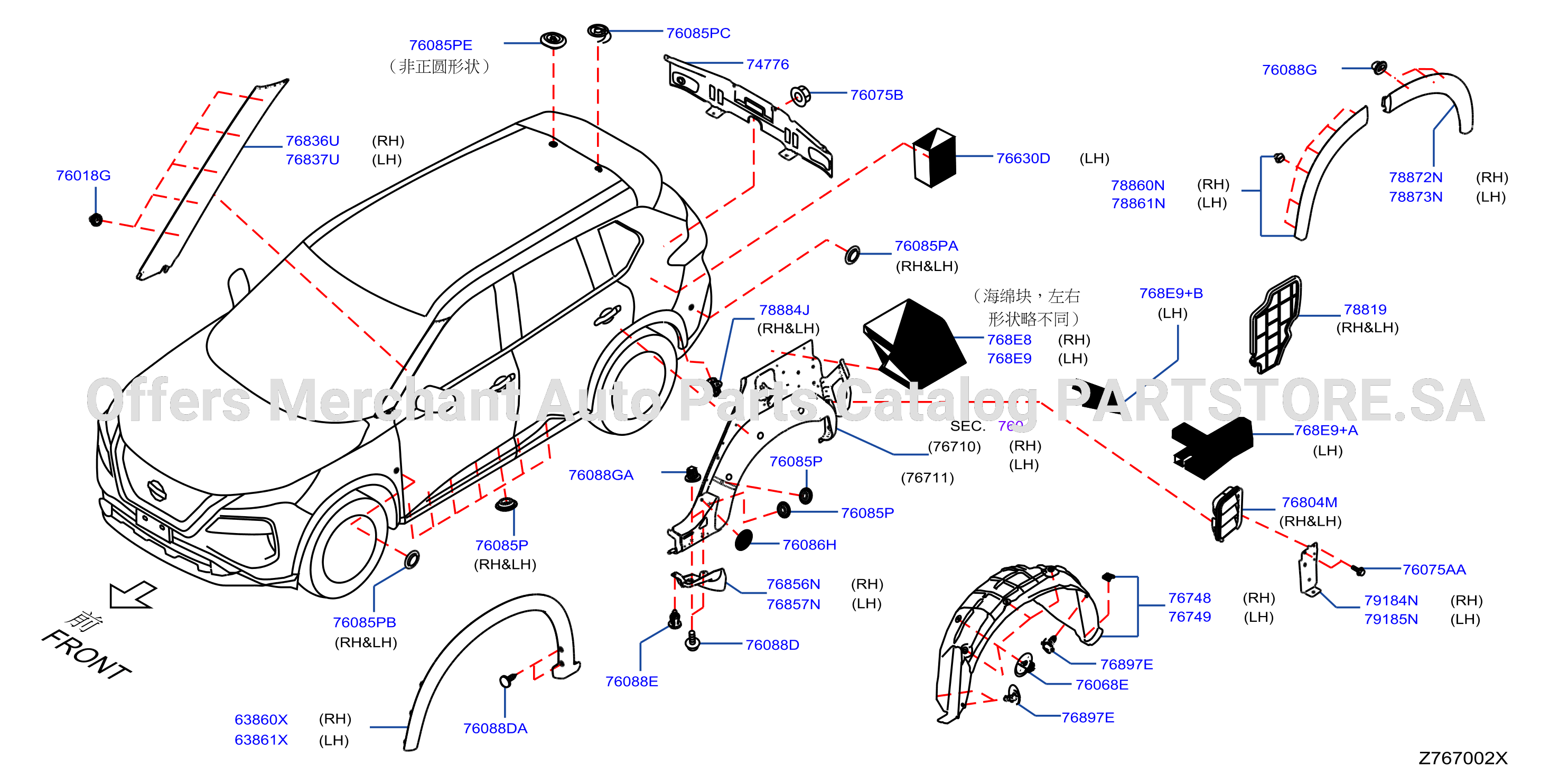 Body Side Fitting