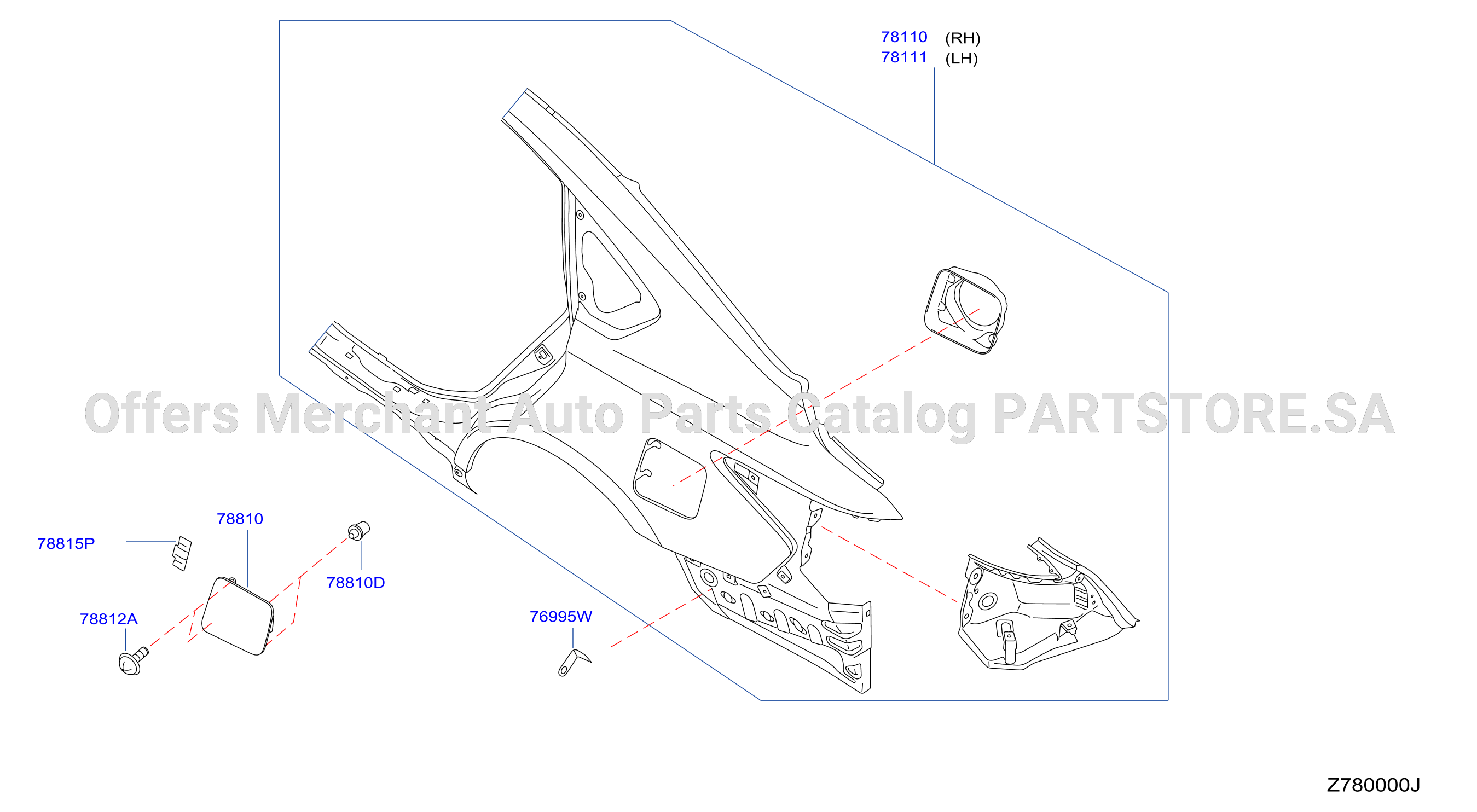 Rear Fender Fitting
