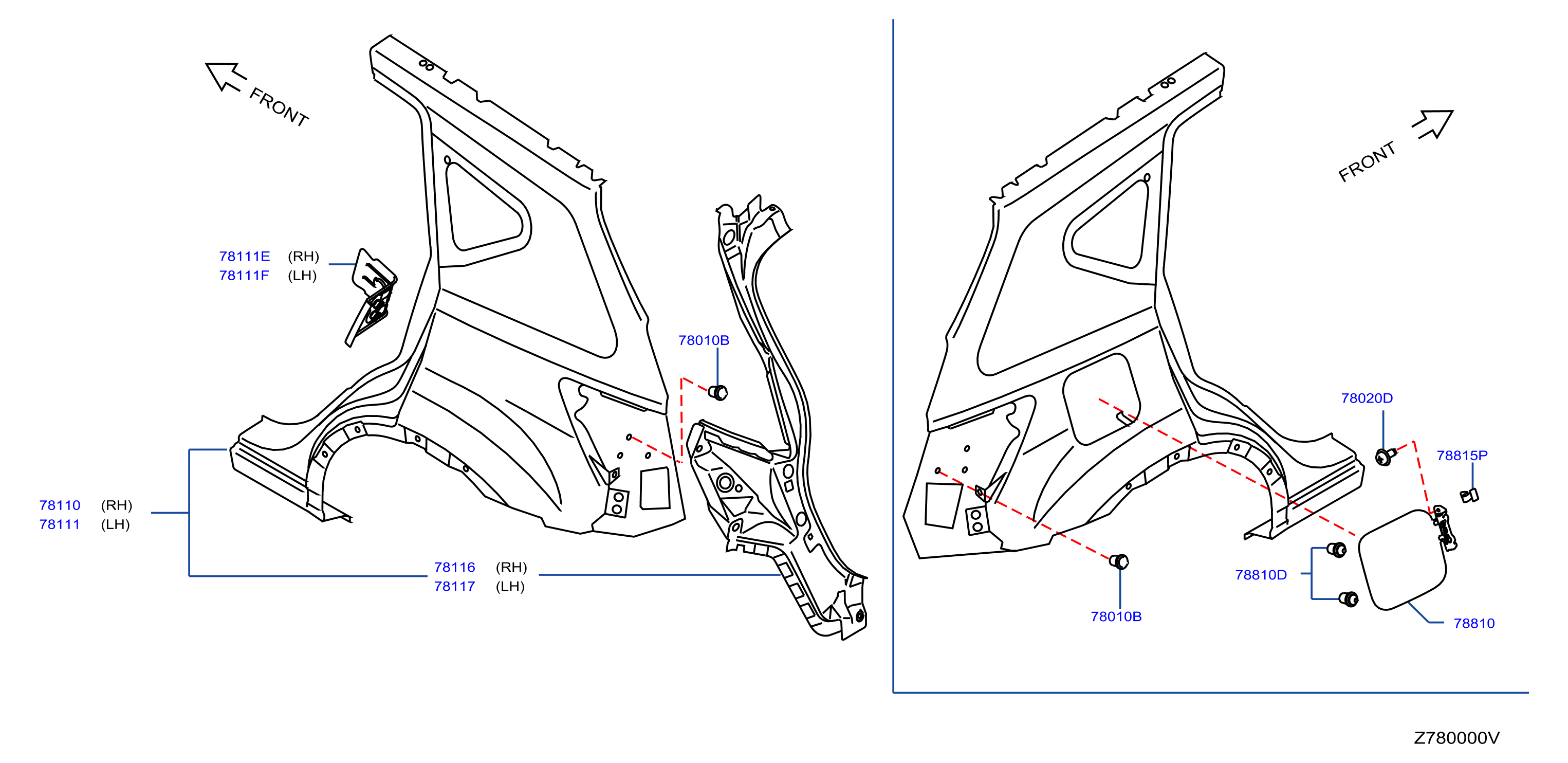 Rear Fender Fitting Rr Fender