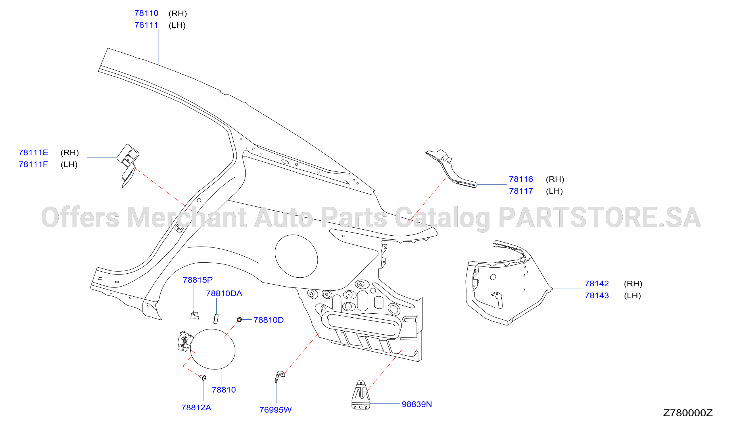 Rear Fender Fitting