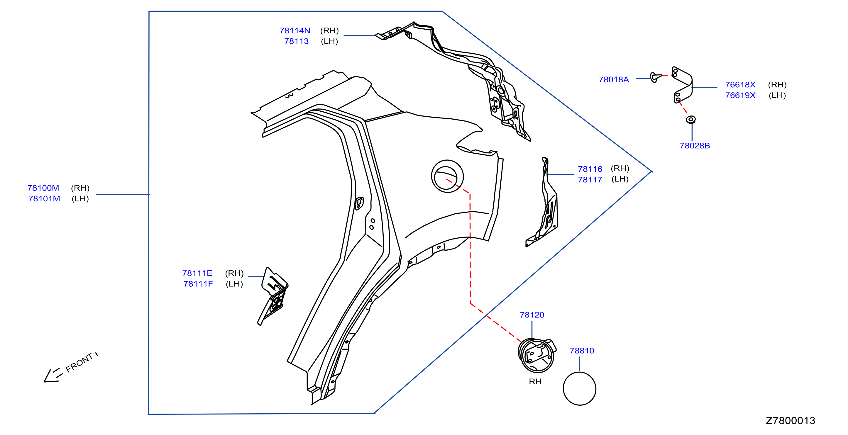 Rear Fender Fitting