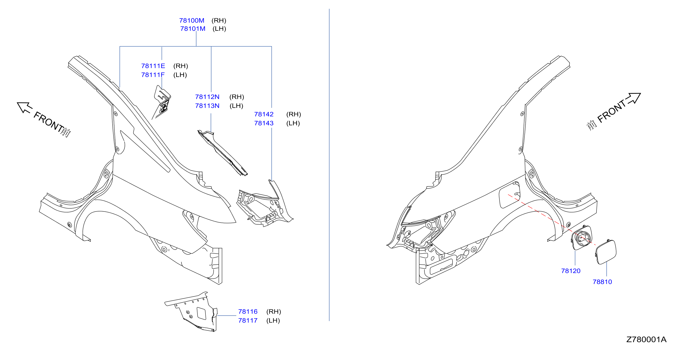 Rear Fender Fitting