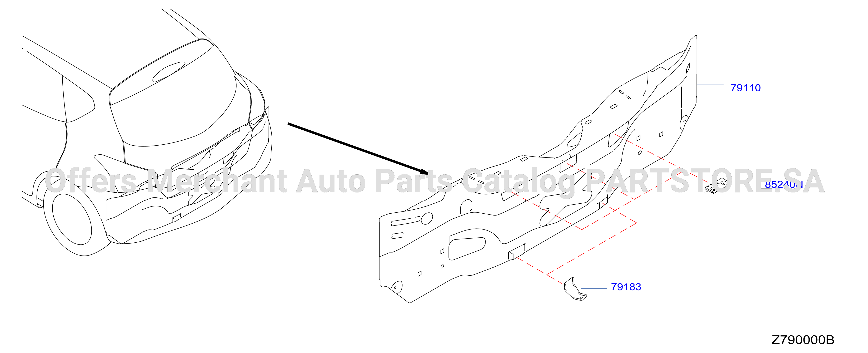 Rear Back Panel Fitting